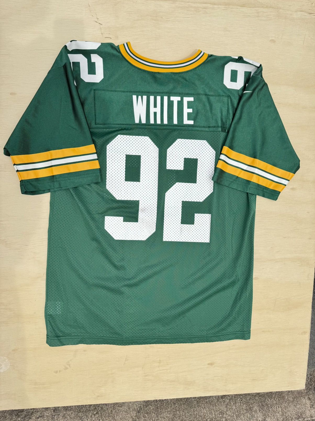 Nike × Vintage Vintage Nike Reggie White Green Bay Packers NFL Jersey Size US XL / EU 56 / 4 - 2 Thumbnail