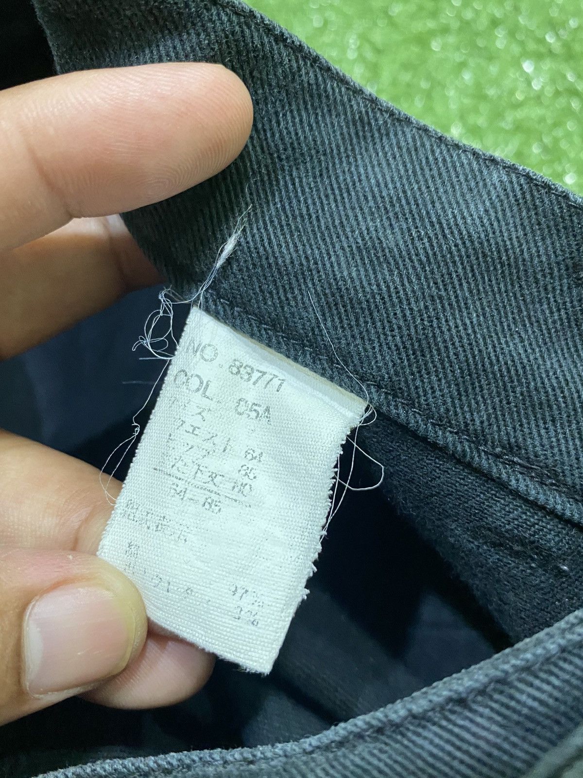 Japanese Brand Jouer aux echecs spiral tornado mart flare pants / jeans Size US 30 / EU 46 - 6 Thumbnail