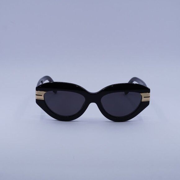Palm Angels Palm Angels PERI10F MIRACLE 1007 Sunglasses Black Cat Eye Size ONE SIZE - 4 Thumbnail