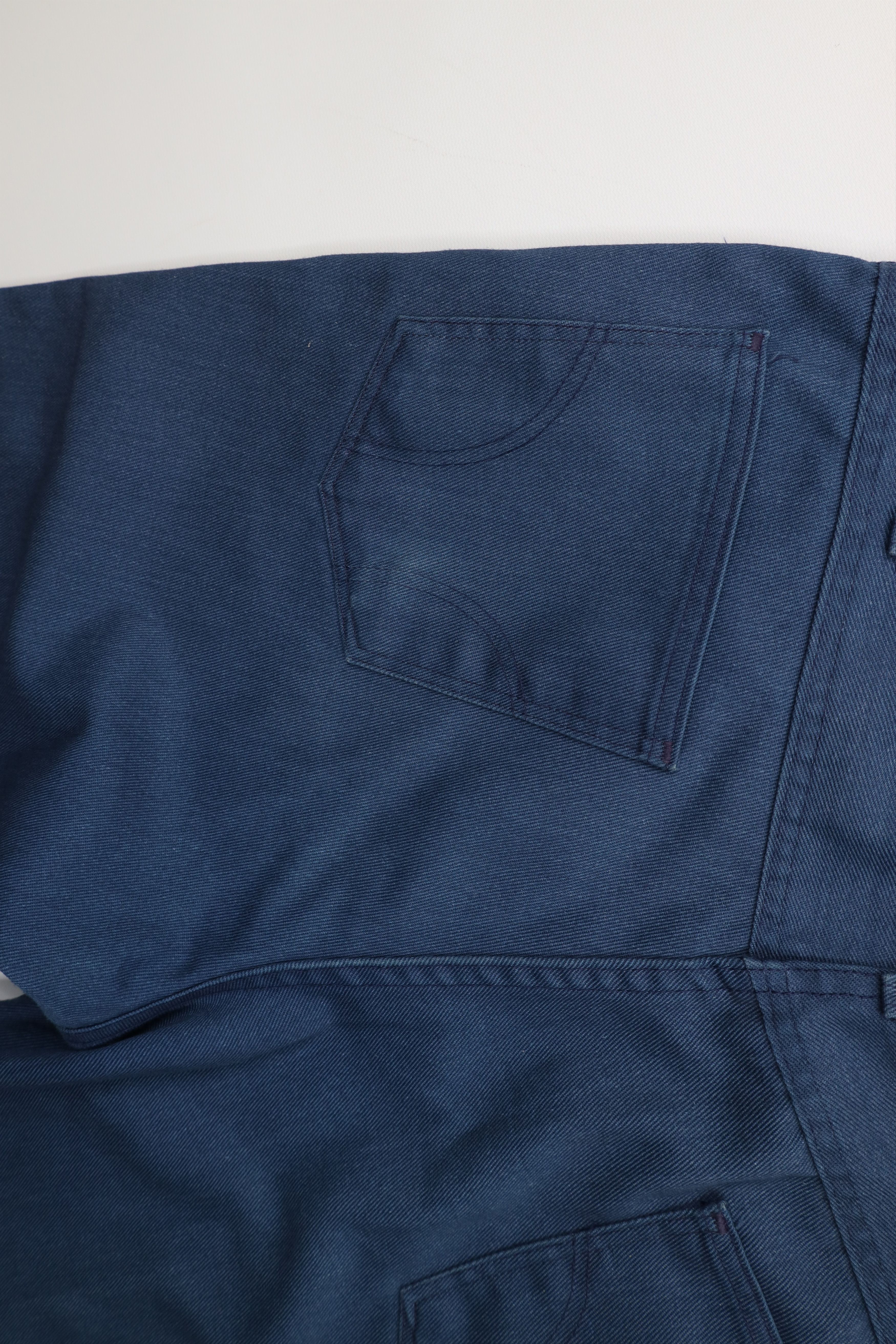 Dickies Vintage 70s Dickies Workwear Flared Wide Leg Pants Blue USA Size US 36 / EU 52 - 13 Thumbnail