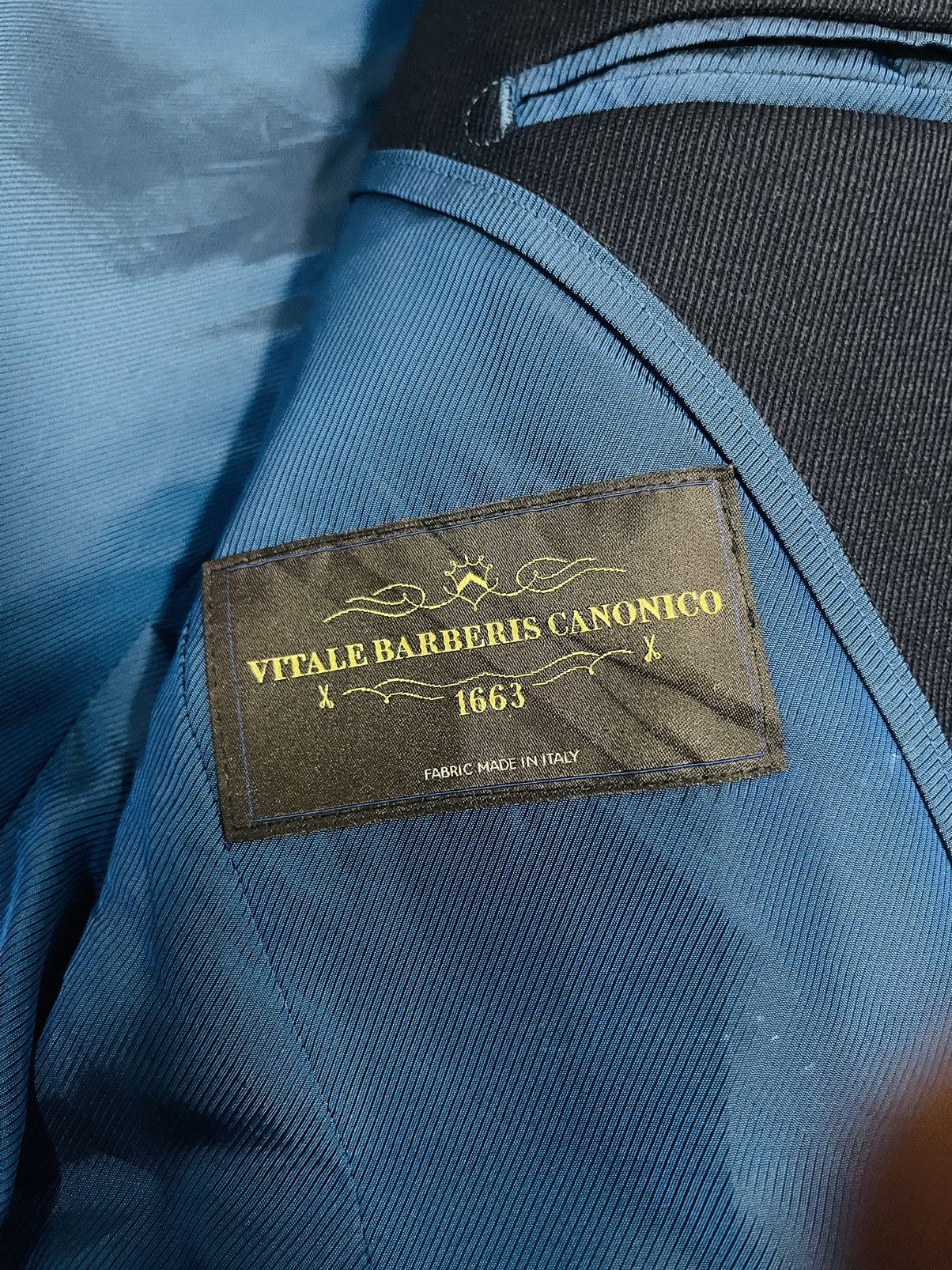 Japanese Brand Vitale Barberis Canonico Blazer (09) Size US M / EU 48-50 / 2 - 7 Thumbnail