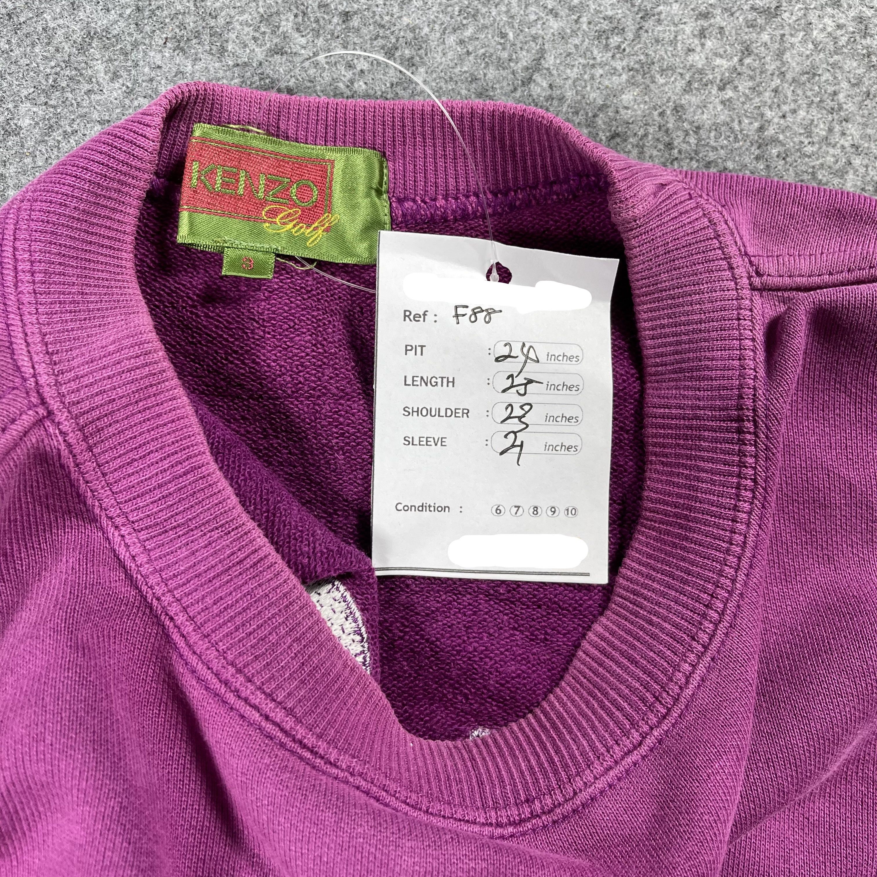 Kenzo Kenzo Golf Sweatshirt F88 Size US M / EU 48-50 / 2 - 7 Thumbnail