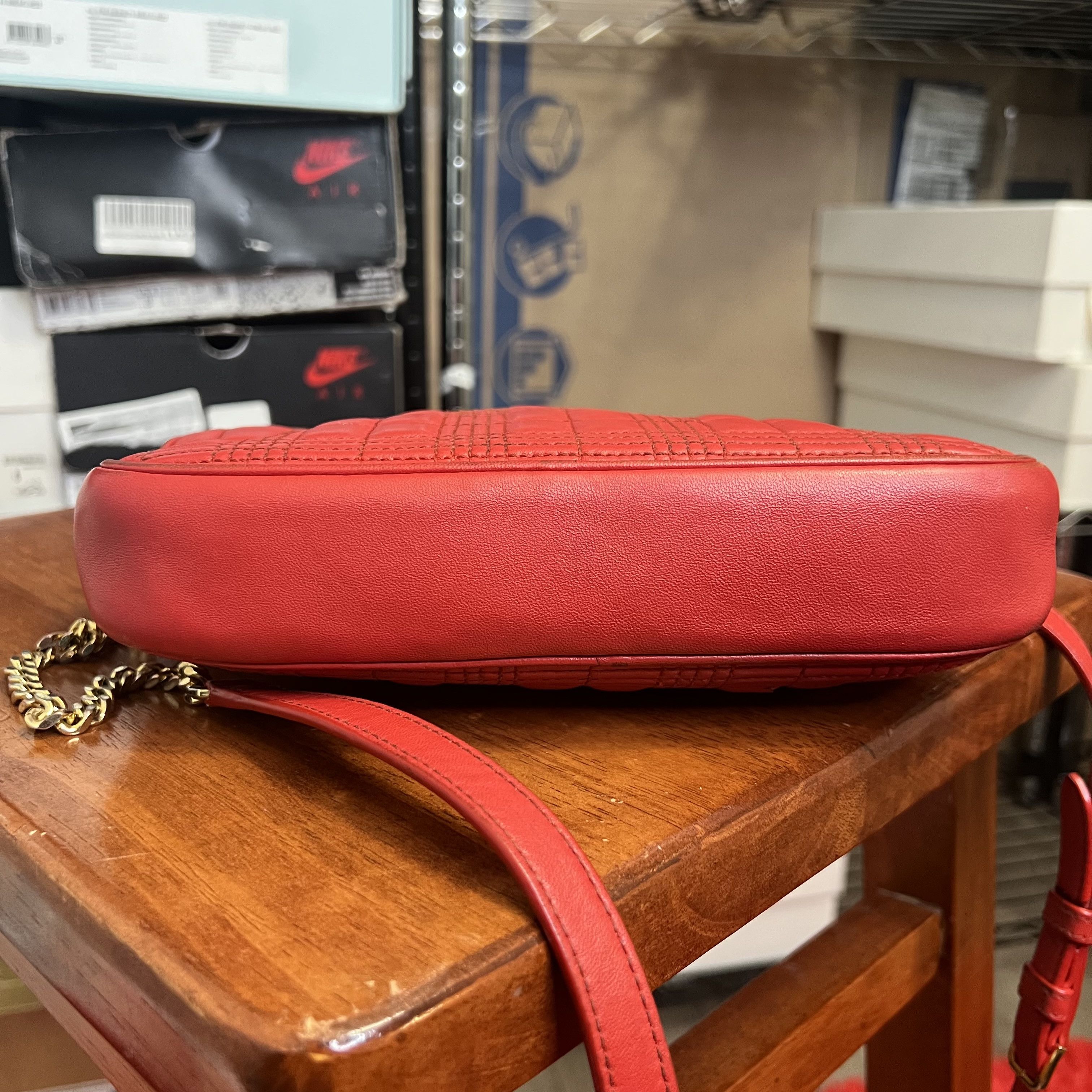 Burberry Burberry Lola Quilted Camera Bag Red Size ONE SIZE - 14 Thumbnail
