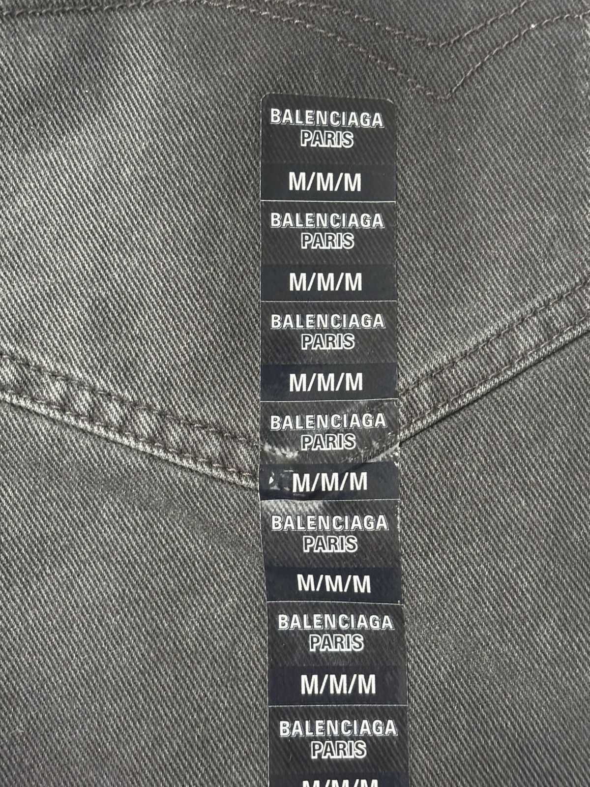 Balenciaga Balenciaga SS24 Baggy Sticker Denim Size US 32 / EU 48 - 3 Thumbnail