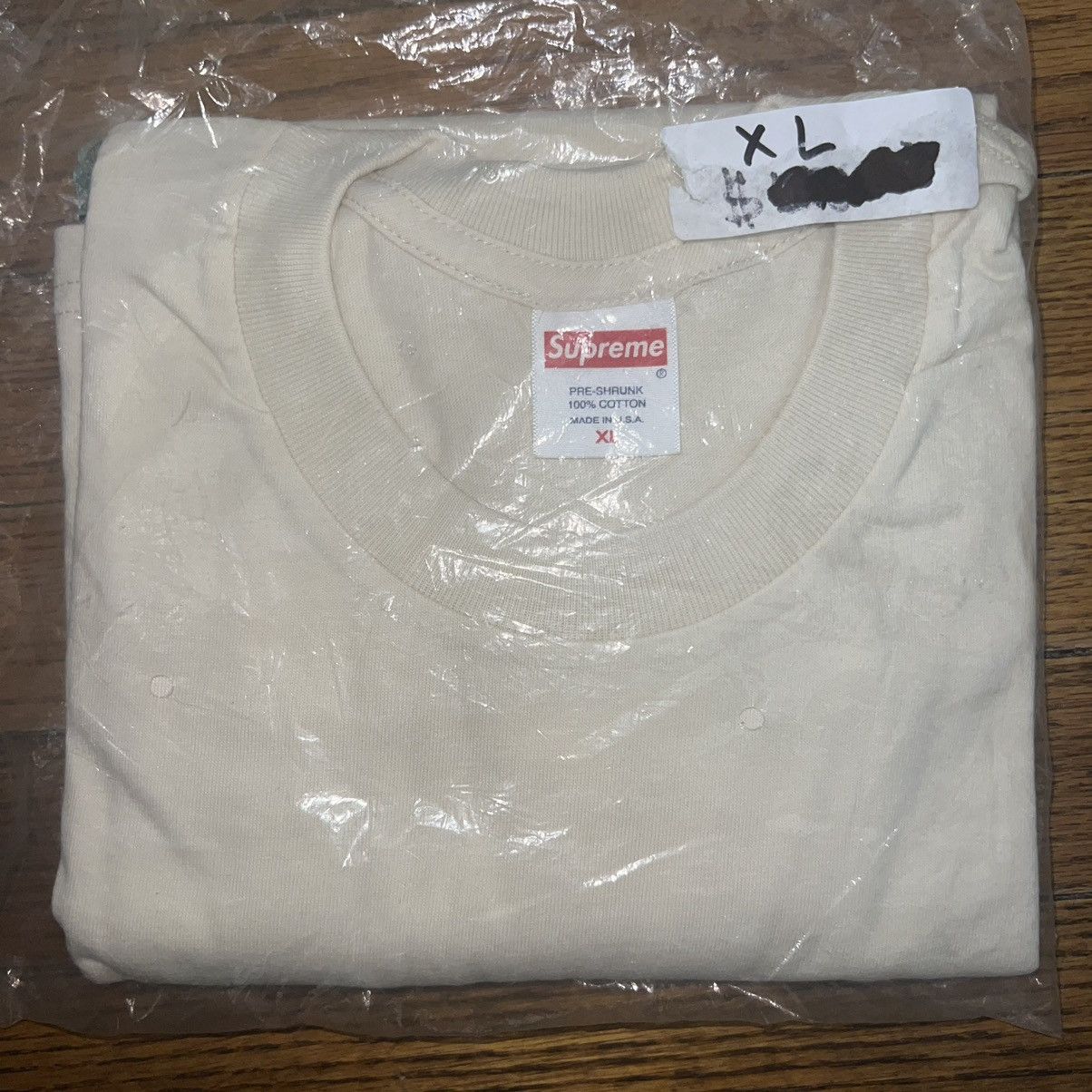 Supreme Supreme Persistence of Memory Tee Natural Size: XL Size US XL / EU 56 / 4 - 3 Thumbnail