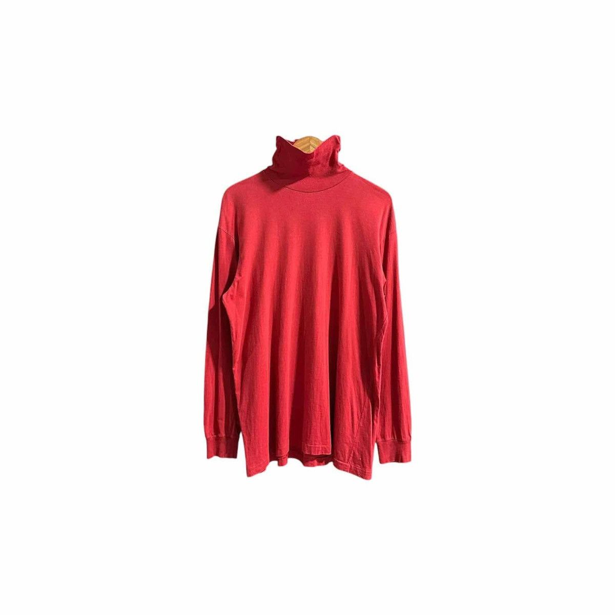 Y's × Y's for Men × Yohji Yamamoto 🔥Vintage Y’s For Men Turtleneck Long Sleeve Shirt Size US L / EU 52-54 / 3 - 4 Thumbnail