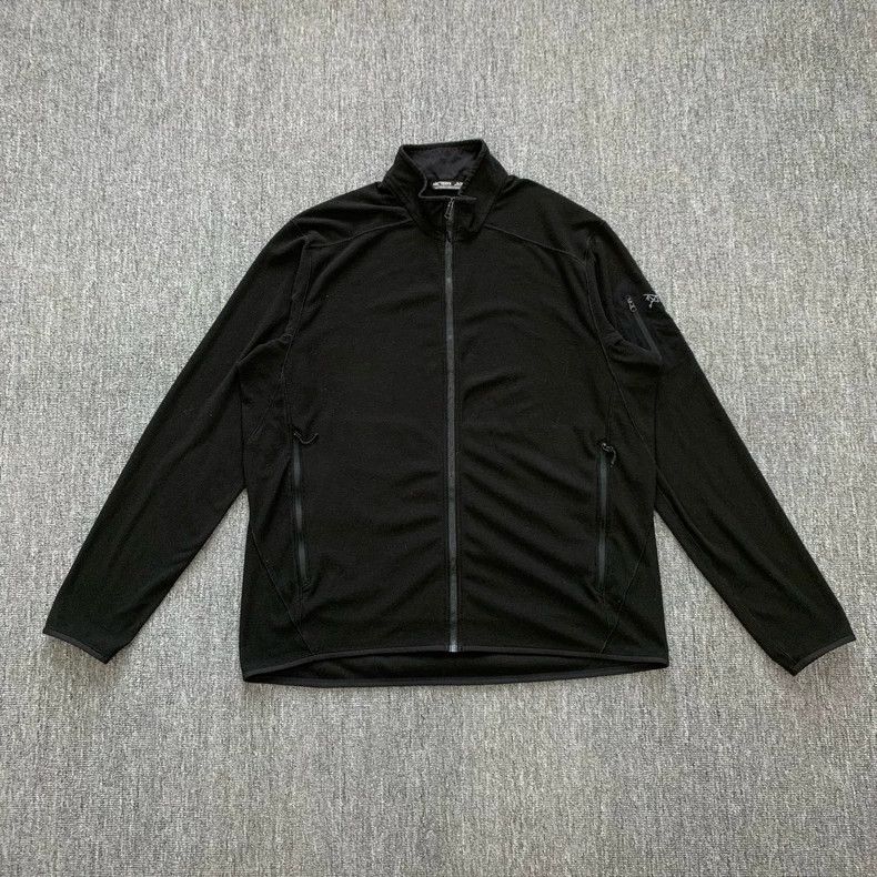 Arc'teryx Arcteryx Delta LT Black Fleece Jacket Size US XL / EU 56 / 4 - 1 Thumbnail