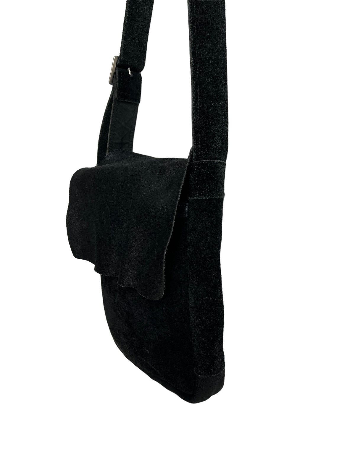 Porter 1990s Porter Yoshida & Co Suede Leather Flap Crossbody Bag Size ONE SIZE - 2 Thumbnail