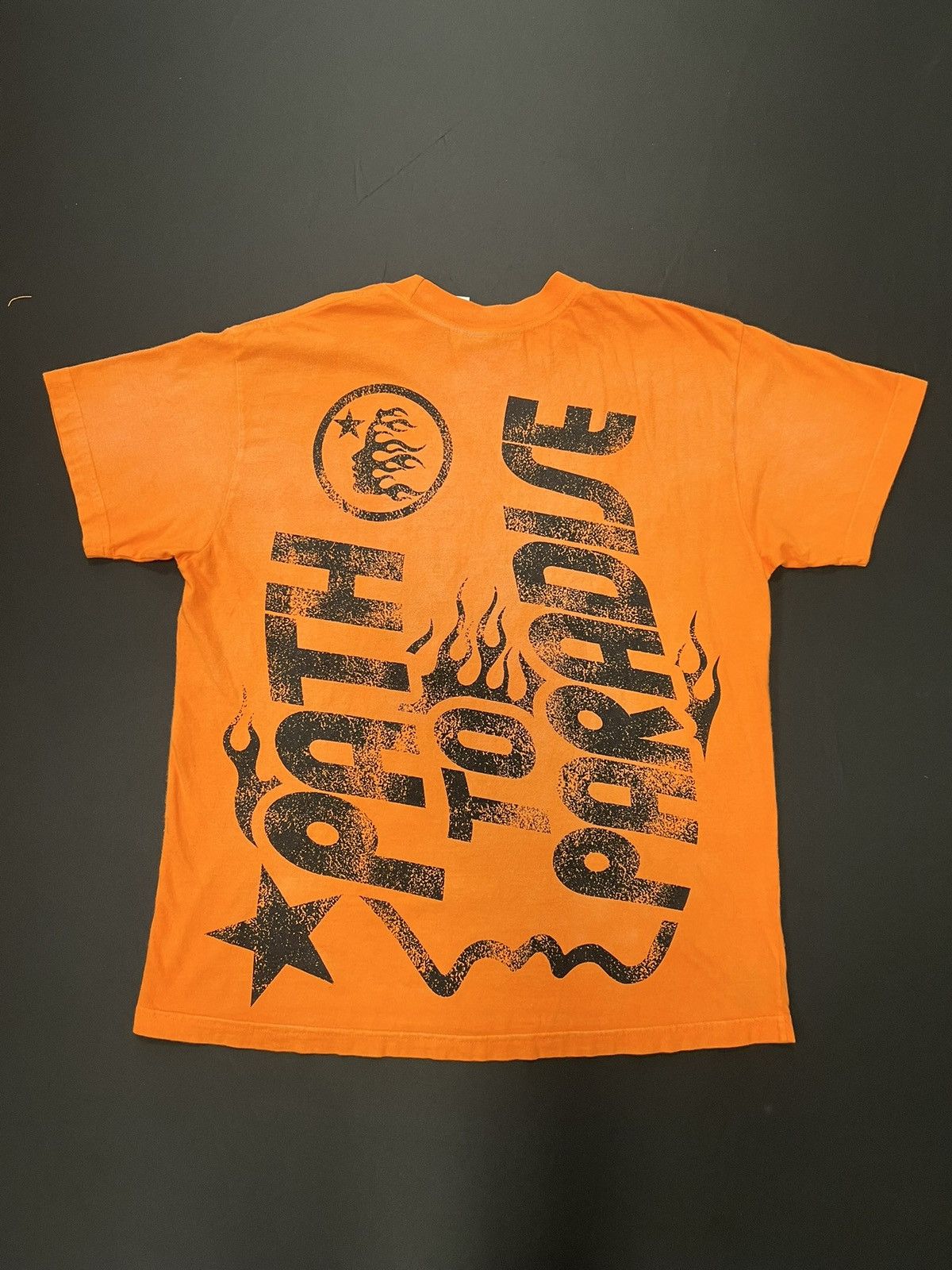 HELLSTAR Hellstar Studios Jesus Path To Paradise Orange T-Shirt Size US S / EU 44-46 / 1 - 2 Thumbnail