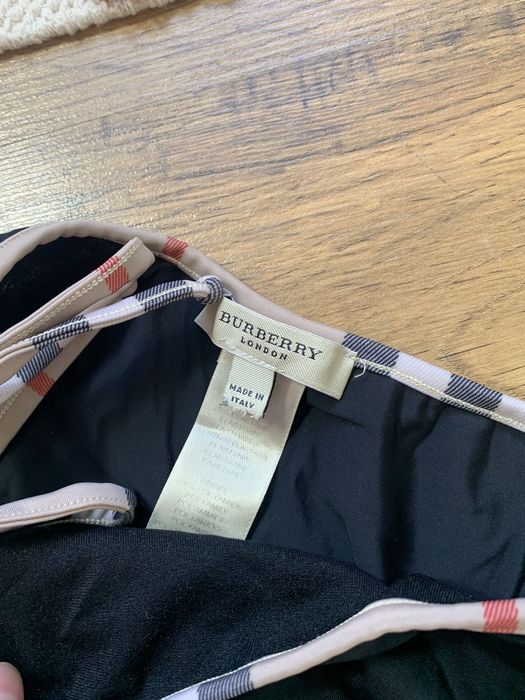 Vintage 2000s Burberry Nova Check Silk Tie
