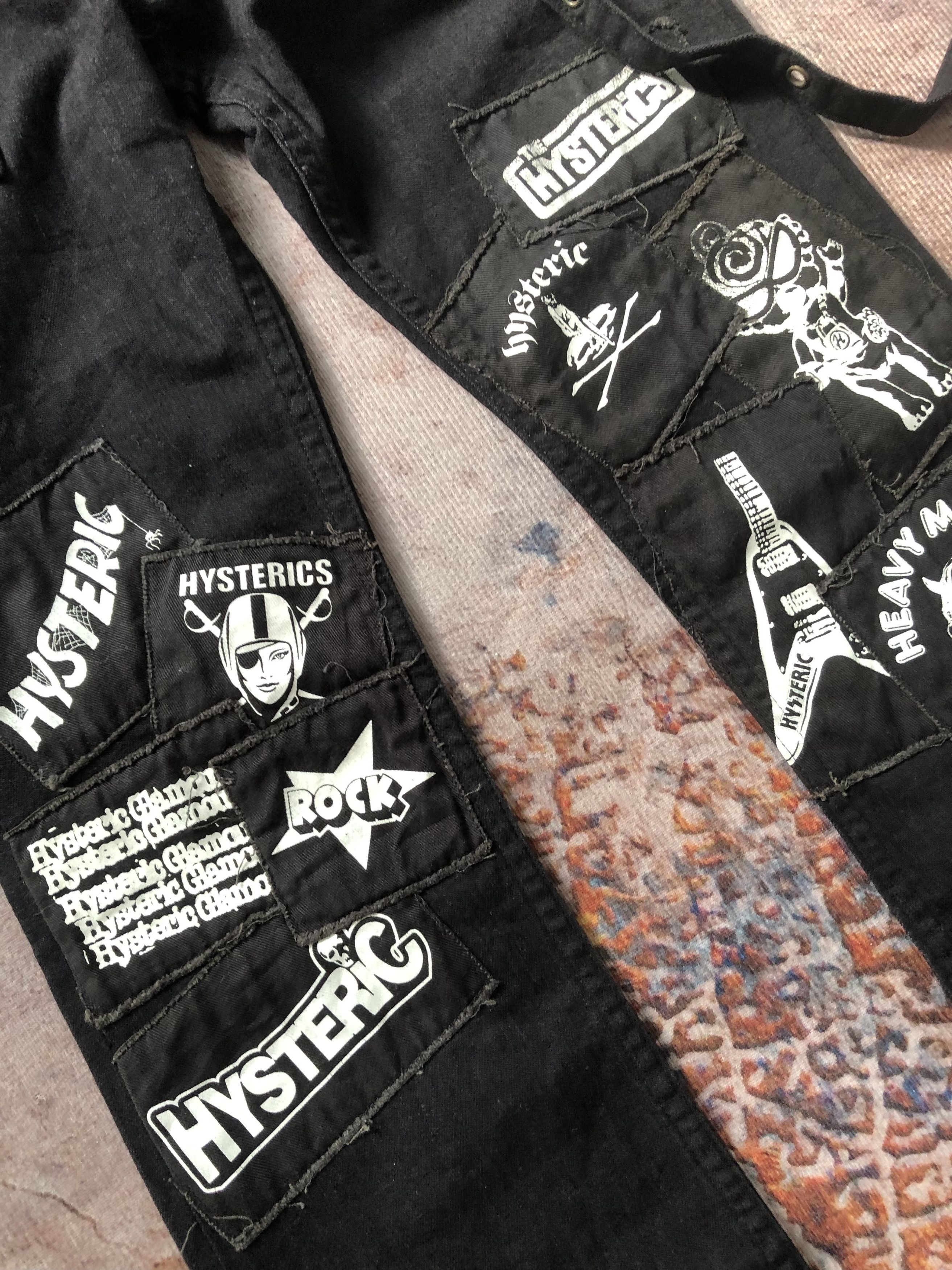 Hysteric Glamour Hysteric Glamour Distressted Patch Jeans Size US 26 / EU 42 - 6 Thumbnail