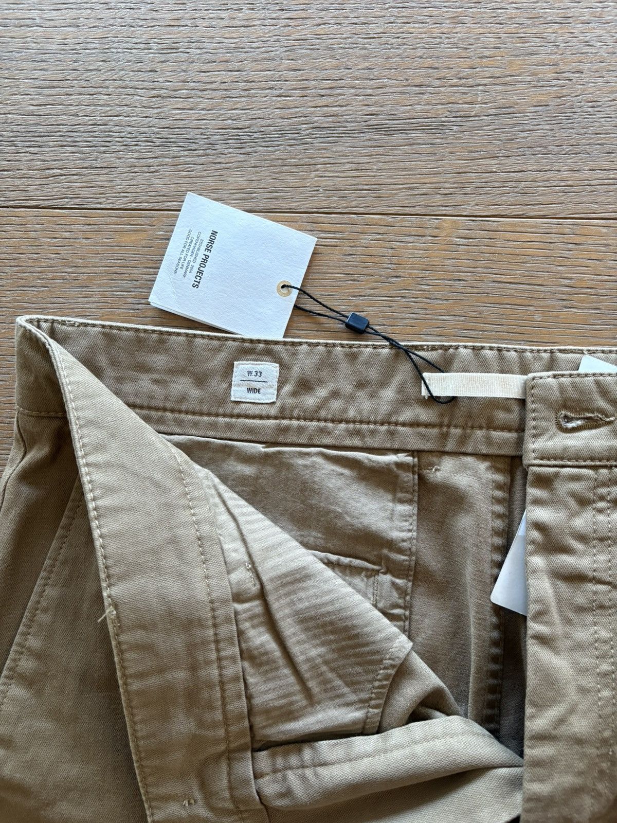 Norse Projects Lukas Heavy Chinos Size US 33 - 3 Thumbnail