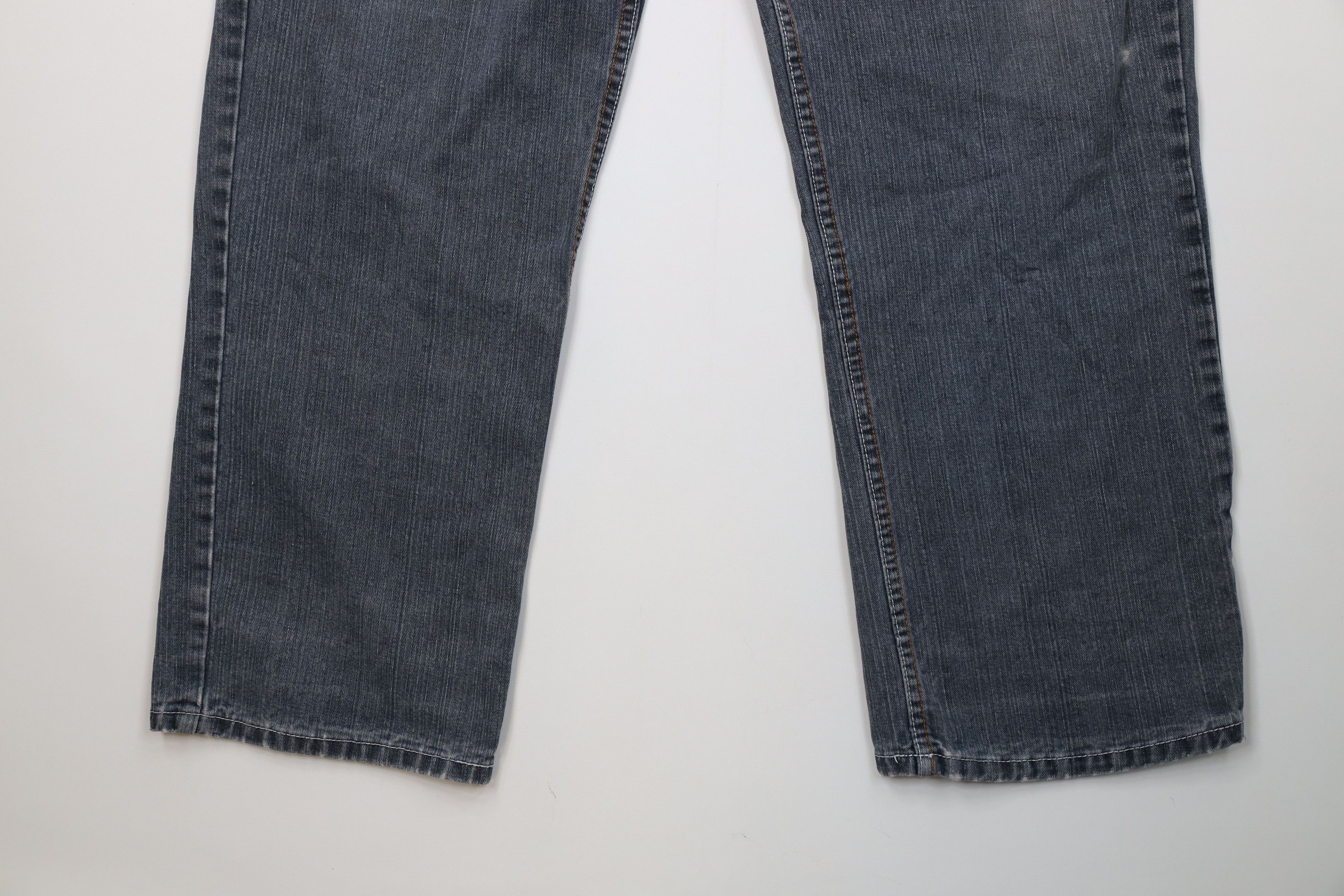 Sean John Vintage 90s Y2K Sean John Baggy Wide Leg Denim Jeans Blue Size US 36 / EU 52 - 4 Thumbnail