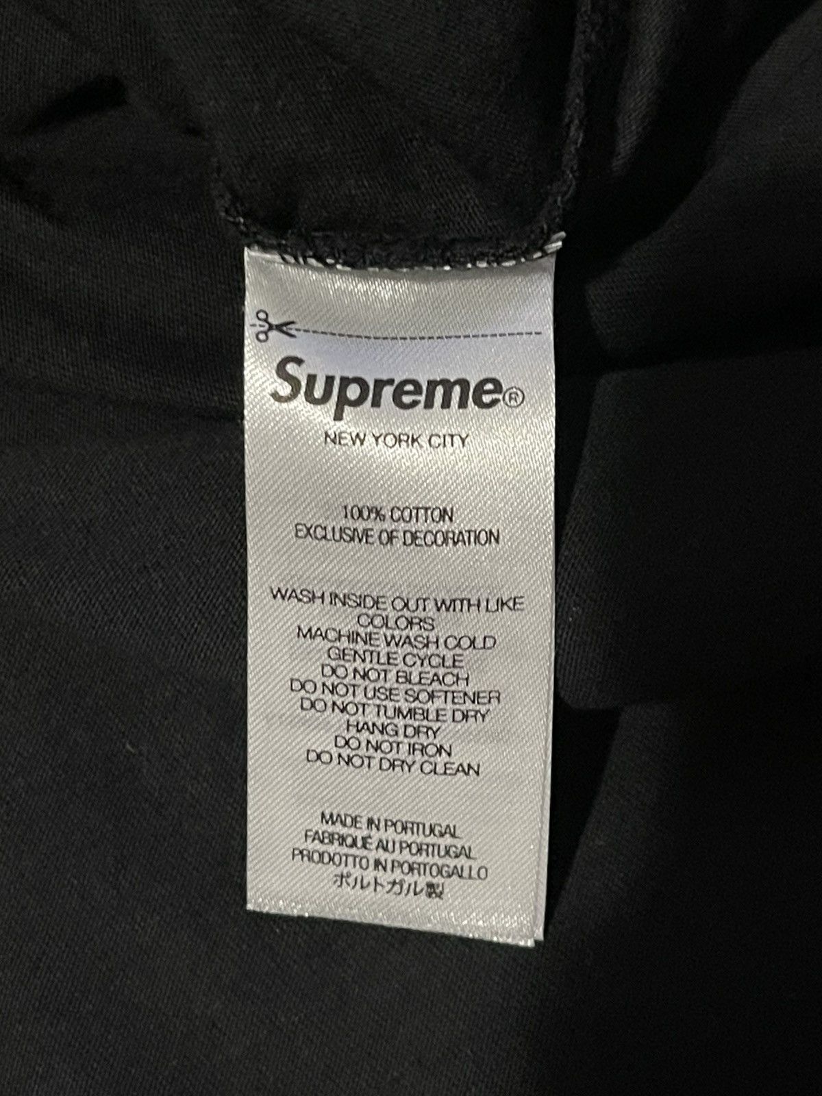 Supreme Supreme Number (Nine Mickey Raglan L/ S Top Black Size M Size US M / EU 48-50 / 2 - 5 Thumbnail