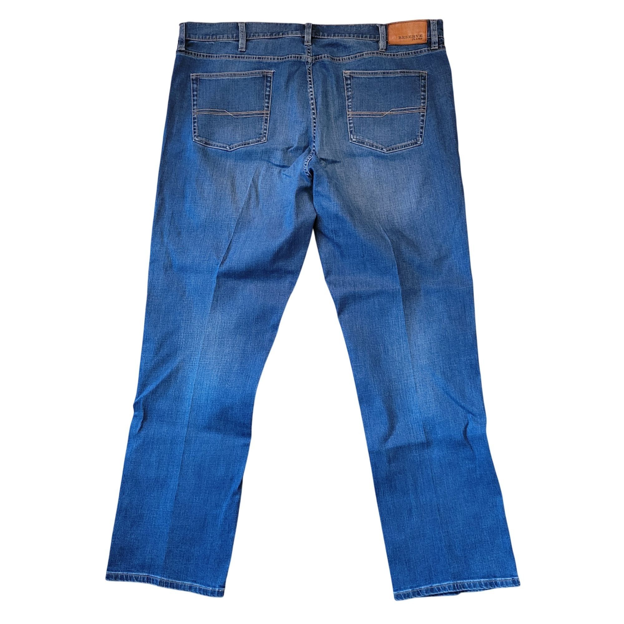 Jos. A. Bank JoS A Bank Reserve Traditional Fit Jeans 44x32 Medium Wash S Size US 44 / EU 60 - 3 Thumbnail