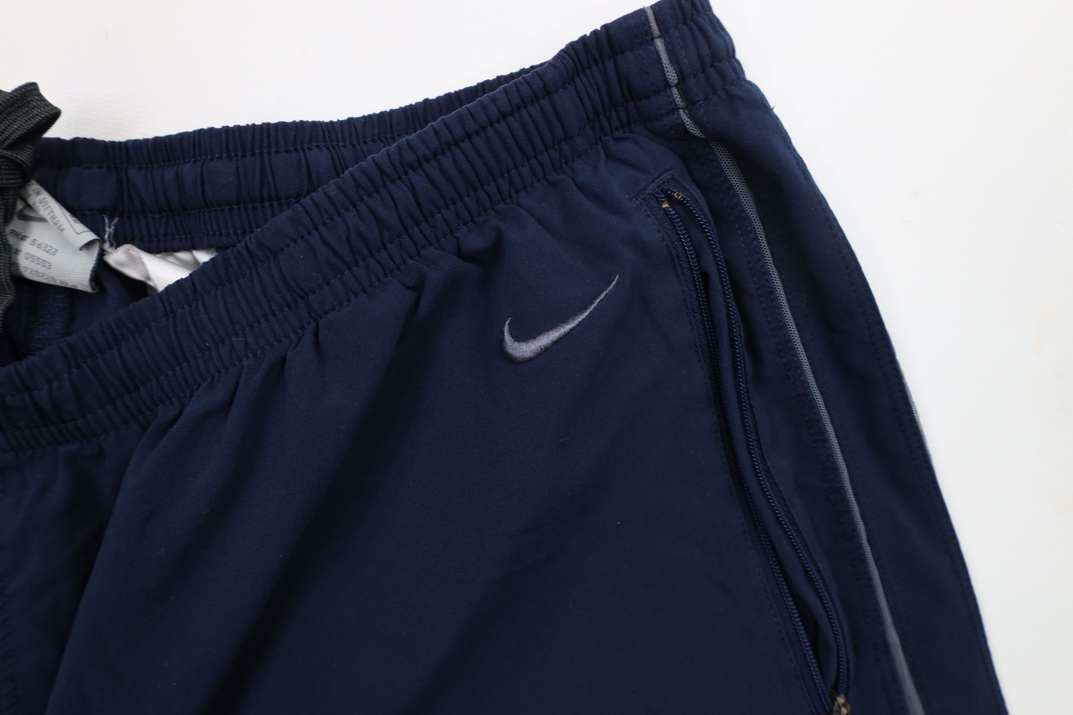 Nike × Vintage Vintage Y2K Nike Travis Scott Mini Swoosh Stretch Pants Blue Size US 38 / EU 54 - 10 Thumbnail