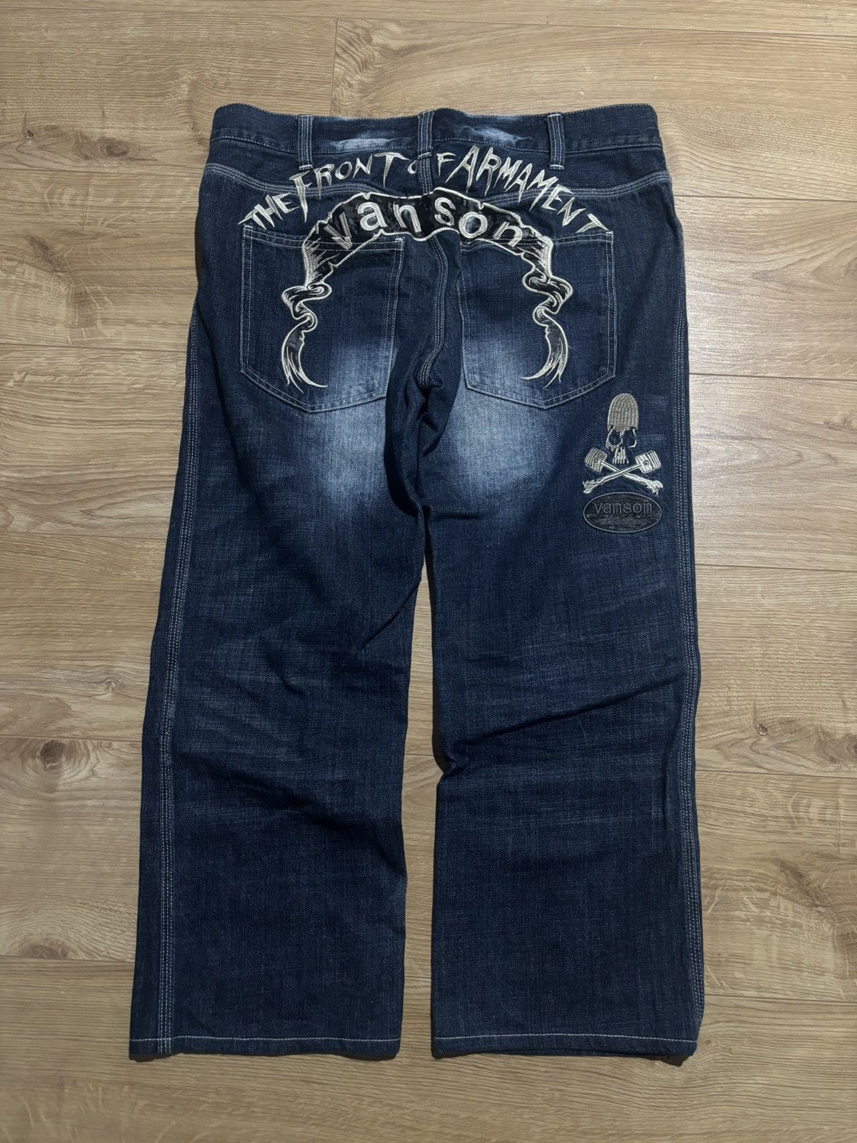 Vanson Leathers Vanson denim jeans Size US 34 / EU 50 - 2 Thumbnail