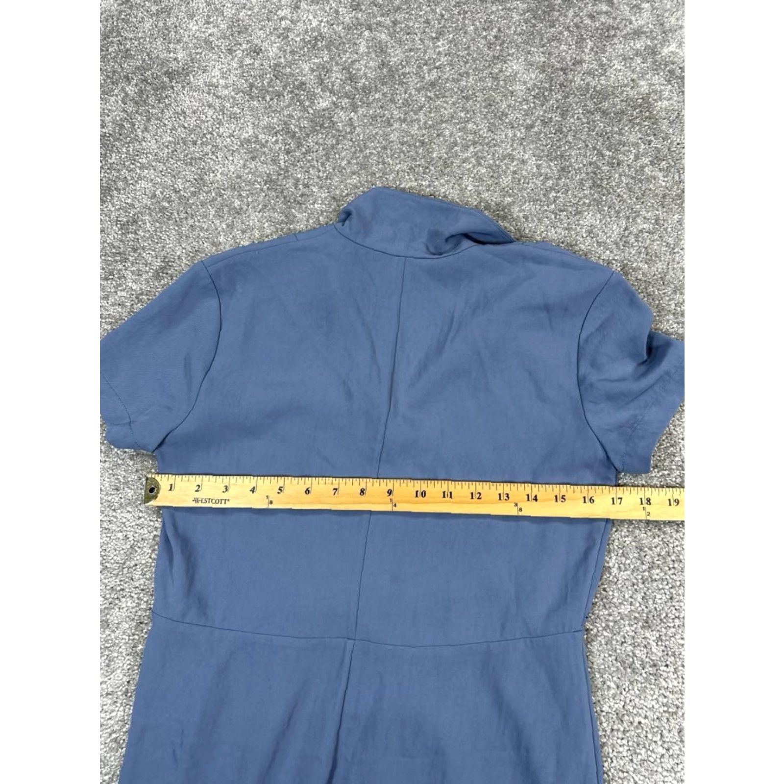 Everlane Everlane Dress Womens 0 Blue Wrap Blouson Size XS / US 0-2 / IT 36-38 - 5 Thumbnail