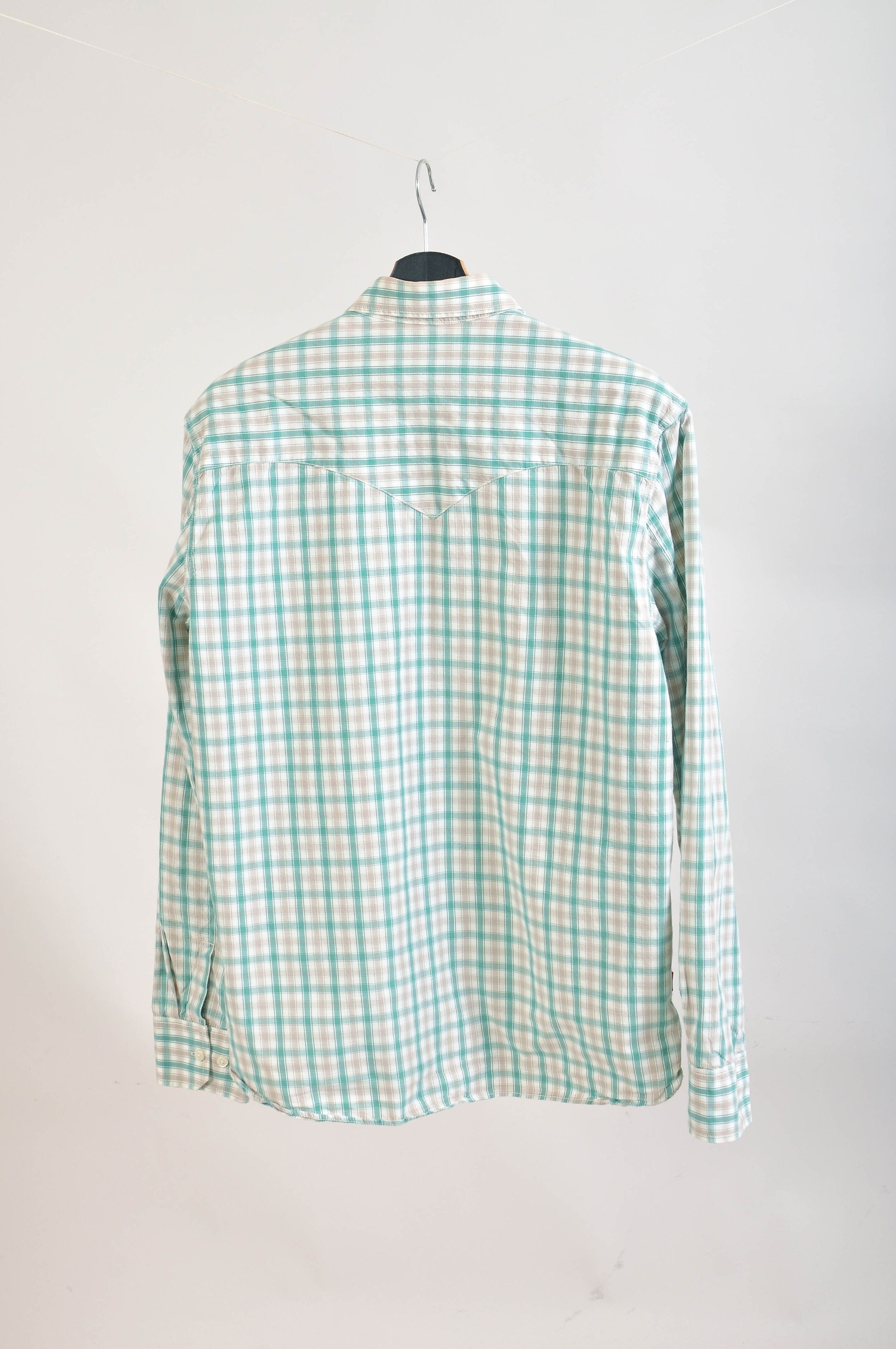 Levi's Vintage 90s Levi's check shirt Size US L / EU 52-54 / 3 - 3 Thumbnail