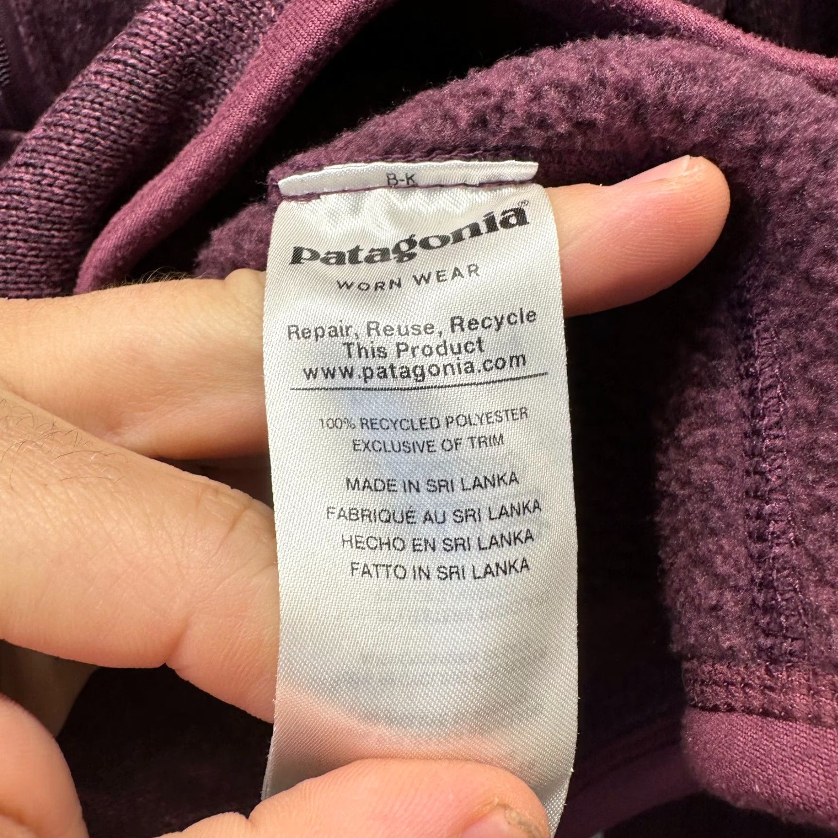 Patagonia Patagonia Sweatshirt Womens XS Red Fleece Pullover Better Sweater 80s 90s Bits & Pockets Mock Neck 1/4 Zip Pullover Size XS / US 0-2 / IT 36-38 - 6 Thumbnail