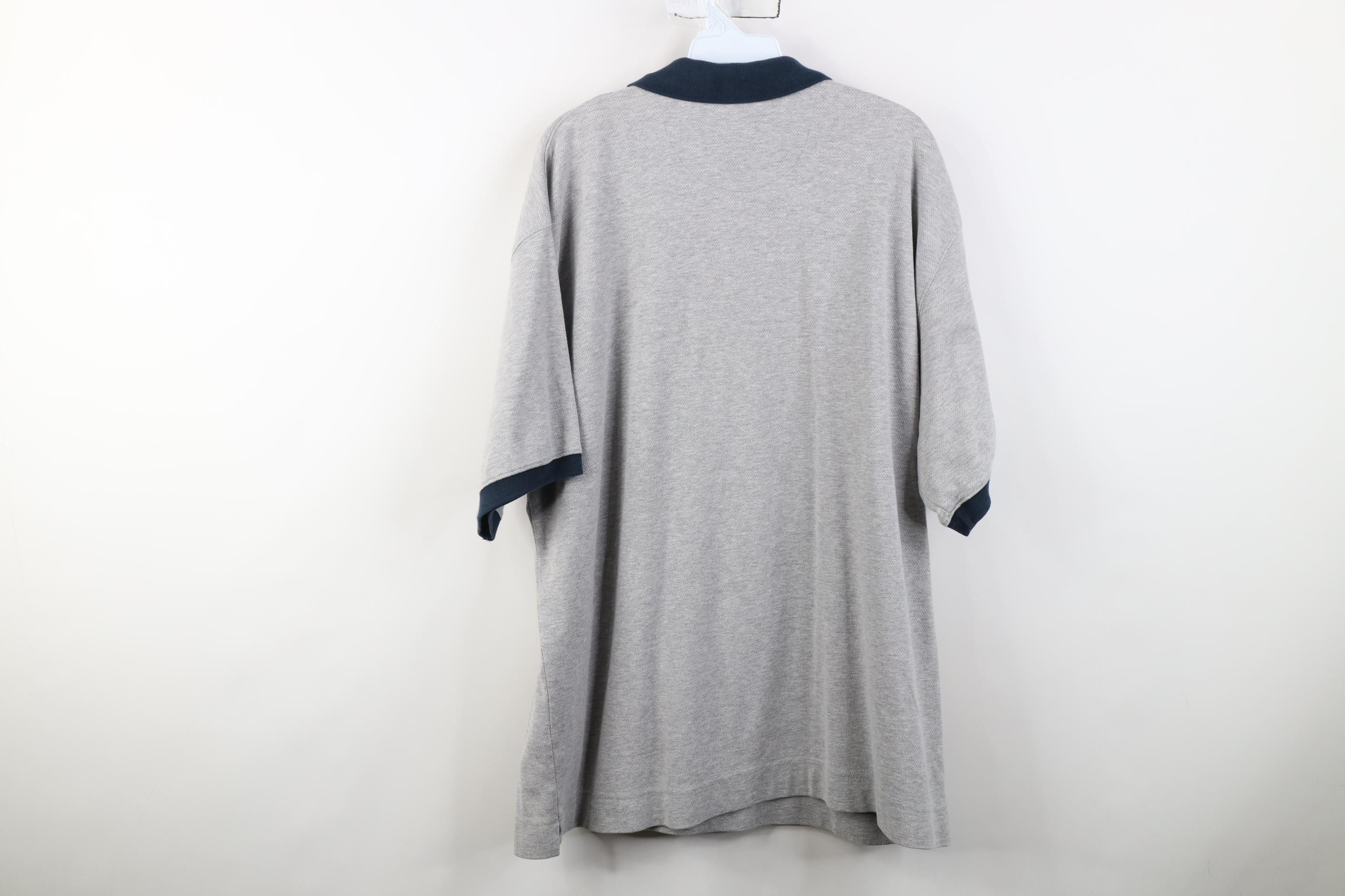 Vintage Vintage 90s Streetwear Knit 1/4 Zip Collared Polo Shirt Size US XL / EU 56 / 4 - 8 Thumbnail