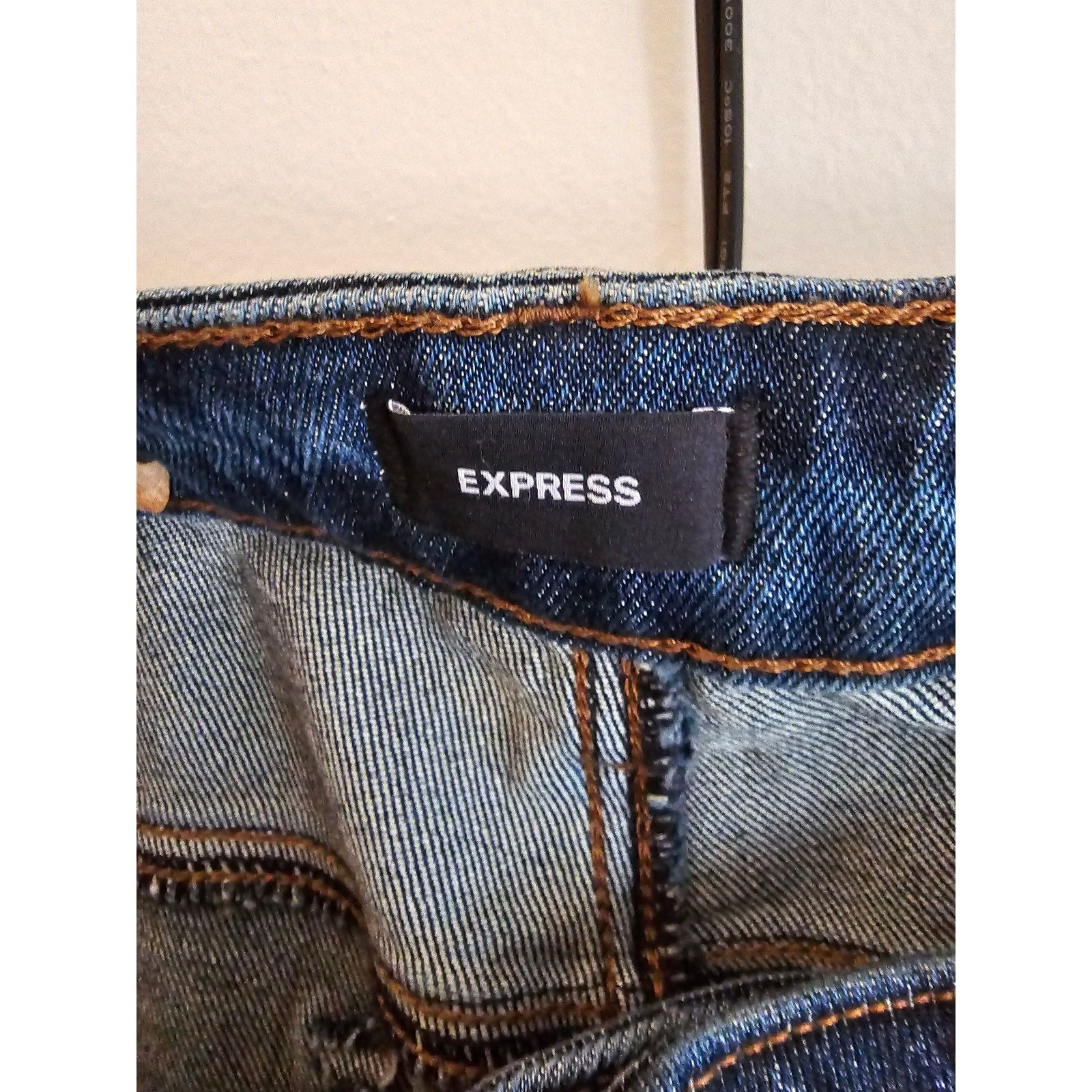 Express Express Denim Flex Men's 33x34 Jeans - New w/Tags - 47280533 Size 33" - 6 Thumbnail