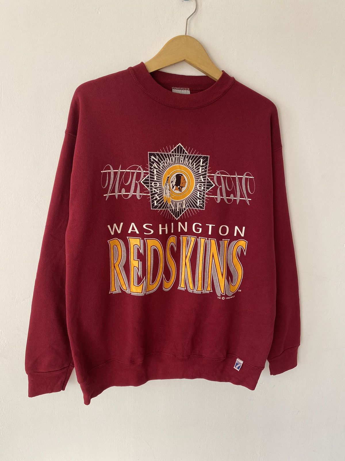 Logo 7 × NFL × Vintage Vintage Redskins 1992 Swewtshirt Size US L / EU 52-54 / 3 - 2 Thumbnail