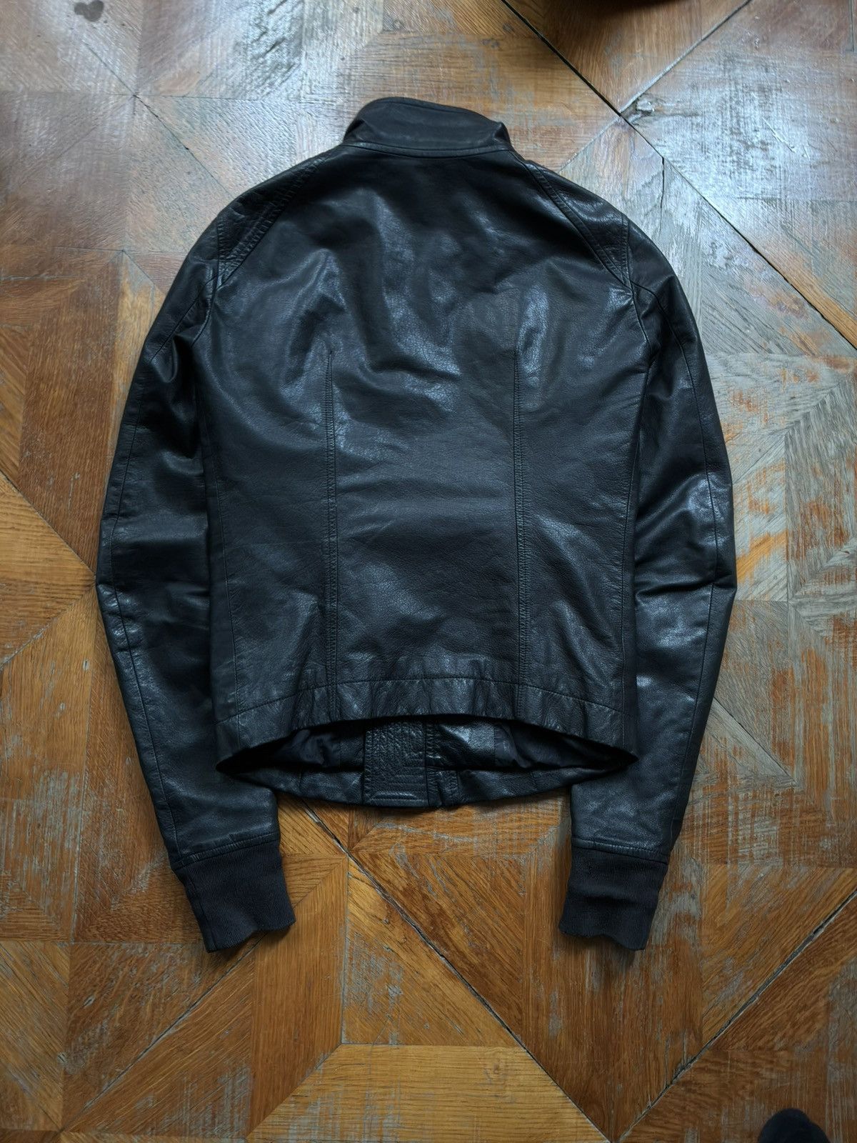 Rick Owens Rick Owens 2008-2010 Leather Jacket Size US S / EU 44-46 / 1 - 5 Thumbnail