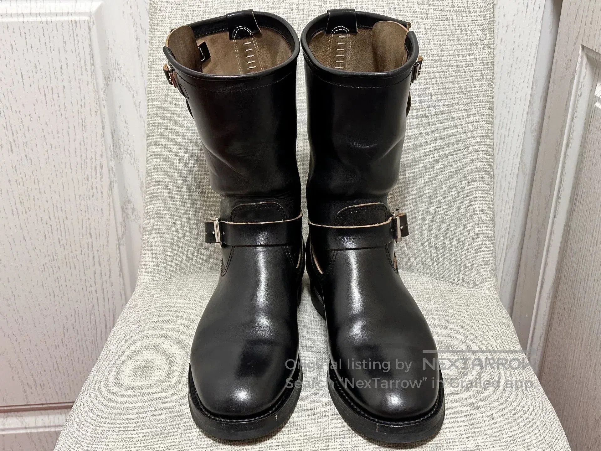 ATTRACTIONS ATTRACTIONS 444 Engineer Boots. Size US 7.5 / EU 40-41 - 1 Thumbnail