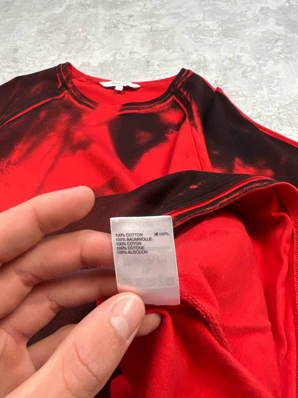 Aquascutum Rare Aquascutum Red Longslive Big Logo Size US L / EU 52-54 / 3 - 10 Thumbnail