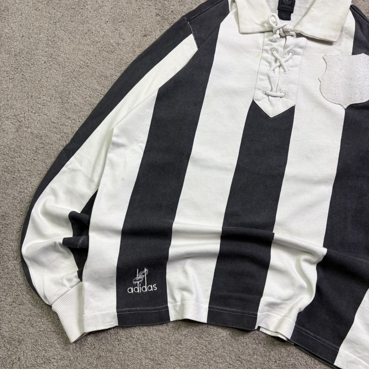 Adidas adidas football vintage longsleeve Size US M / EU 48-50 / 2 - 2 Thumbnail