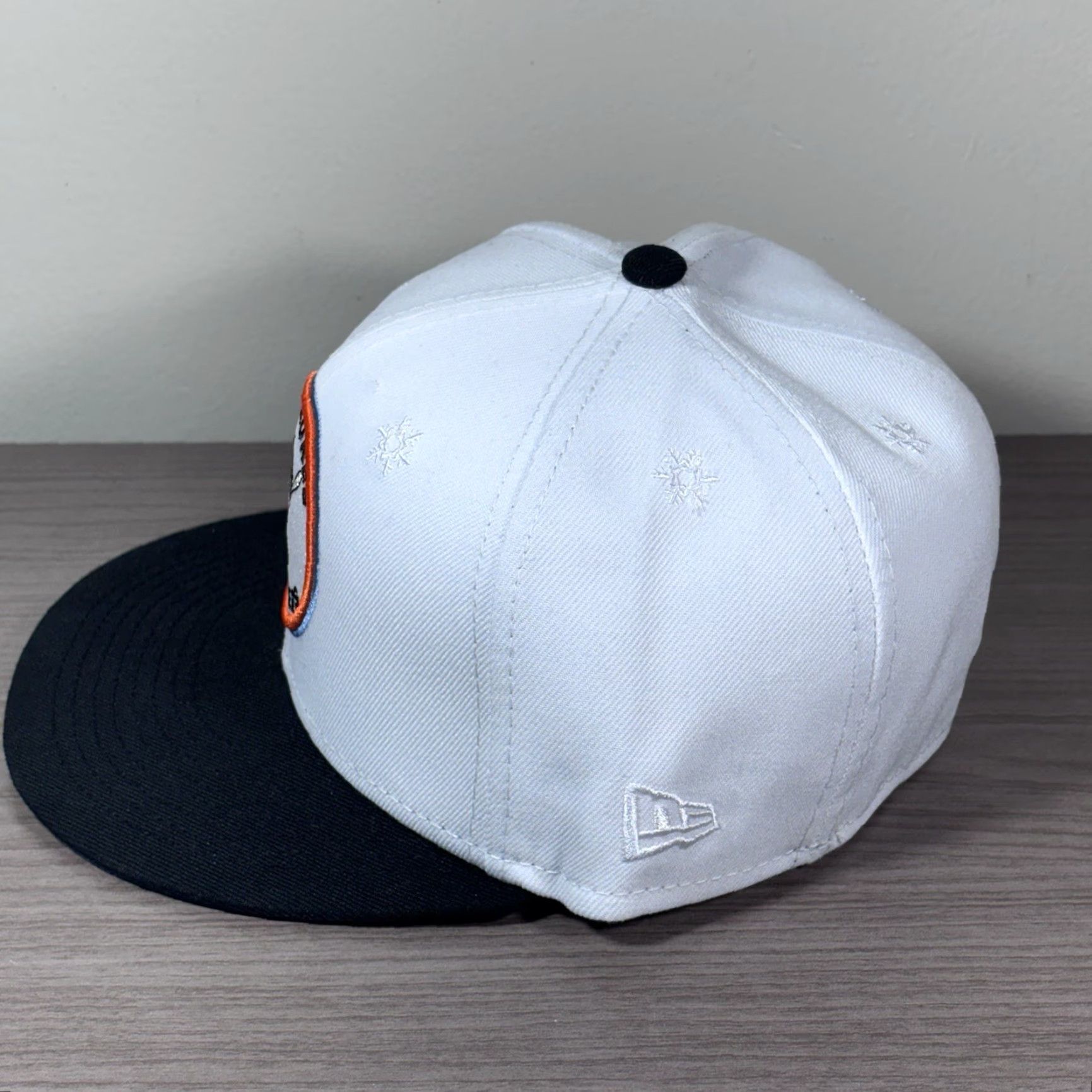 New Era Rare Hat Club Exclusive New Era Milwaukee Brewers Fitted Hat Mens 7 Snowman Cotton Size ONE SIZE - 7 Thumbnail