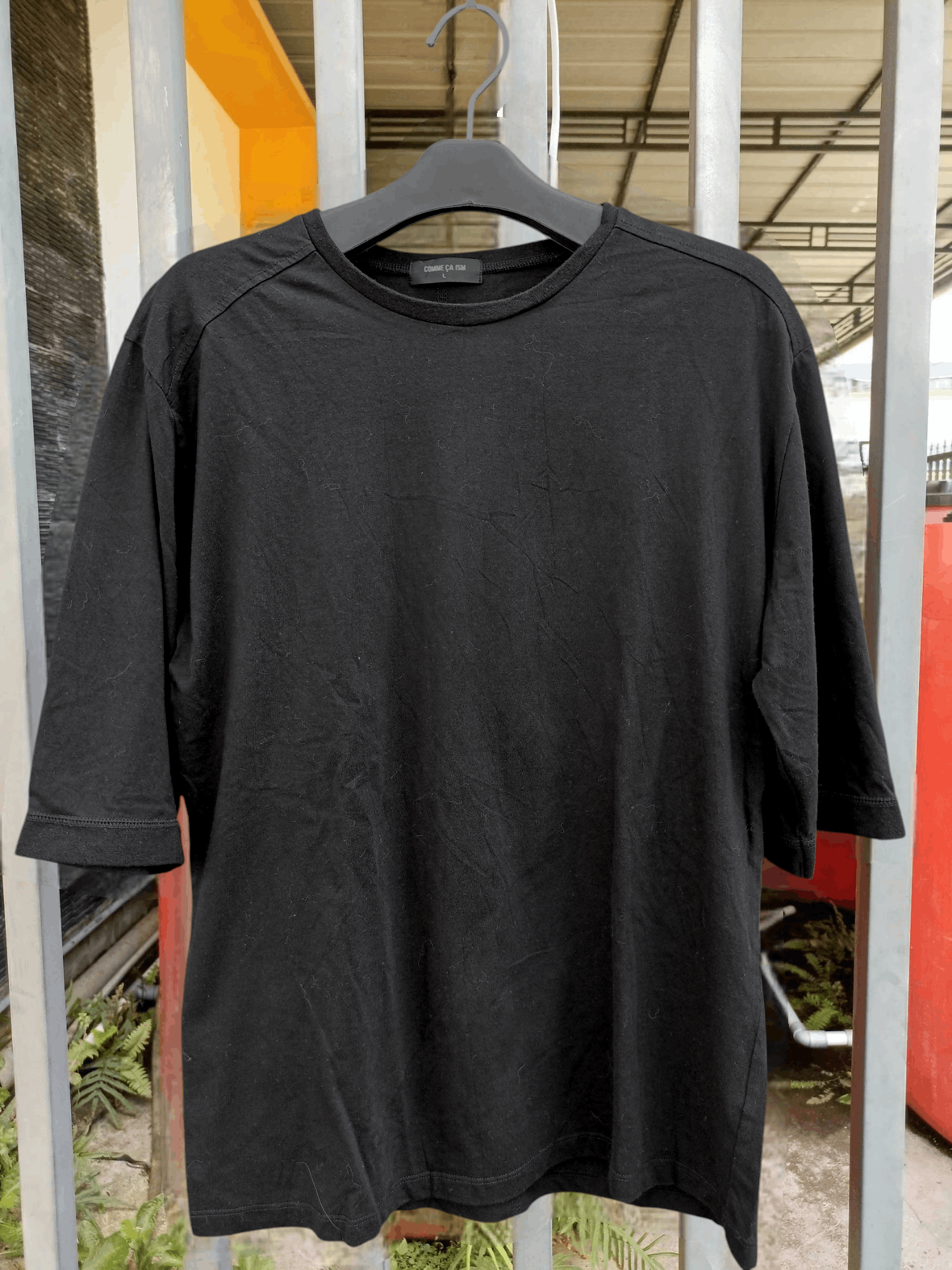Comme Ca Ism × Japanese Brand Comme Ca Ism Black T-shirt Size US L / EU 52-54 / 3 - 9 Thumbnail