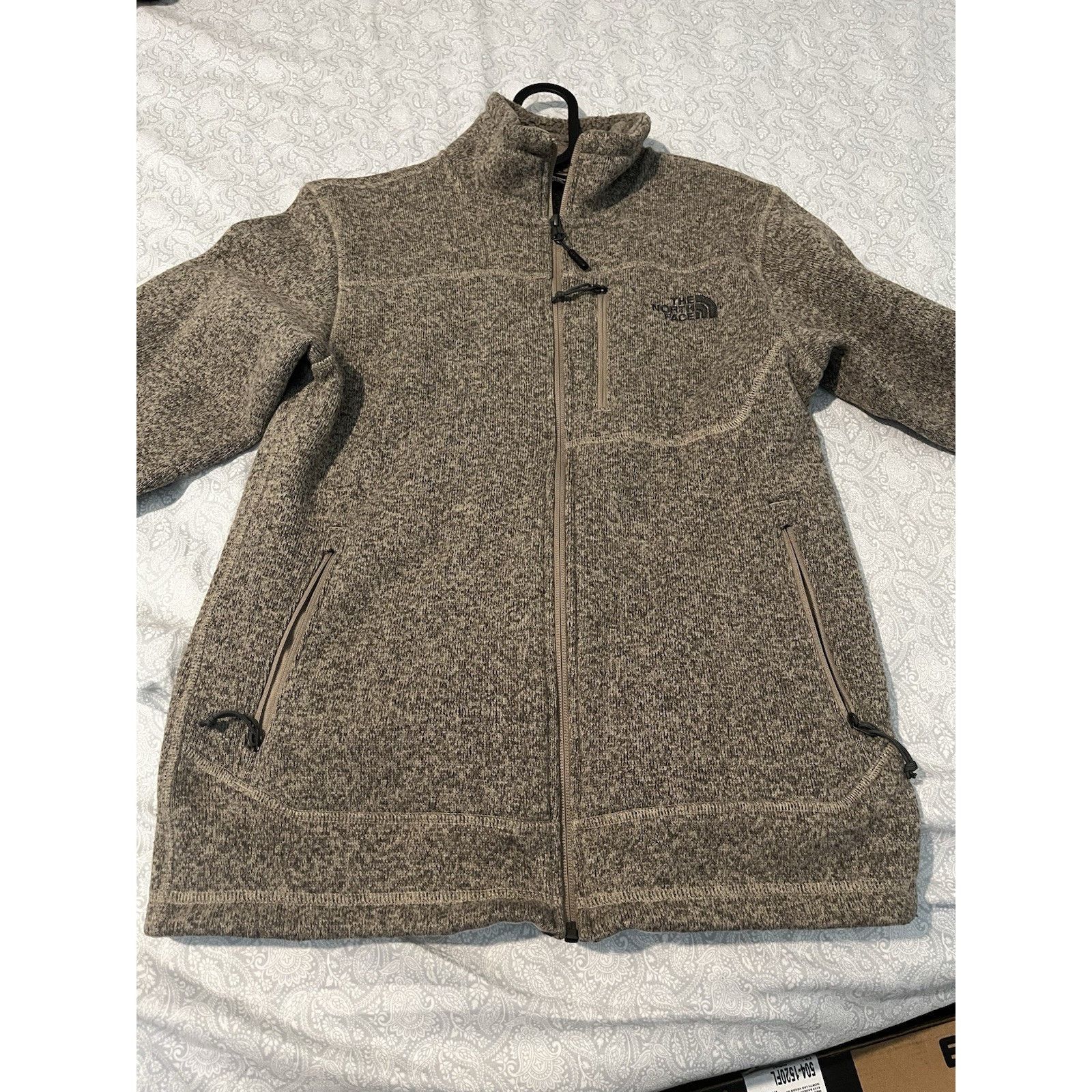 The North Face The North Face Full Zip Fleece Jacket Beige Gray Men's Small Size US S / EU 44-46 / 1 - 2 Thumbnail