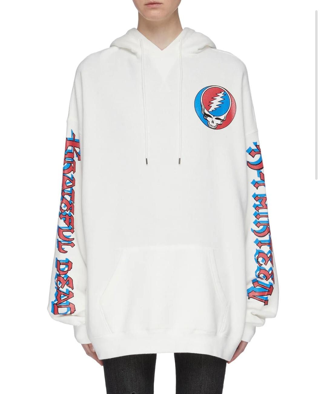 R13 Grateful Dead slogan print oversized Hoodie -R13 Size US L / EU 52-54 / 3 - 9 Thumbnail