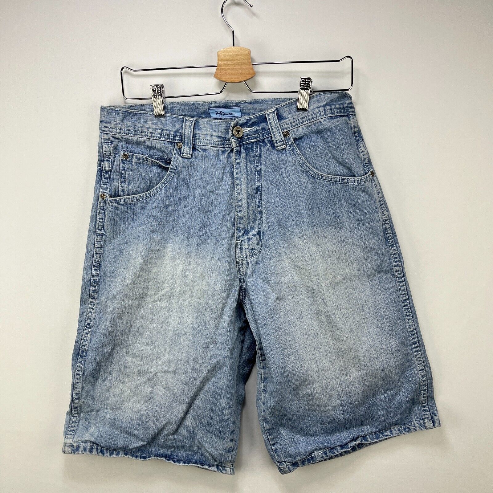 Vintage Vintage Y2K Baggy Jorts Denim Shorts Skater 32 Size US 32 / EU 48 - 4 Thumbnail