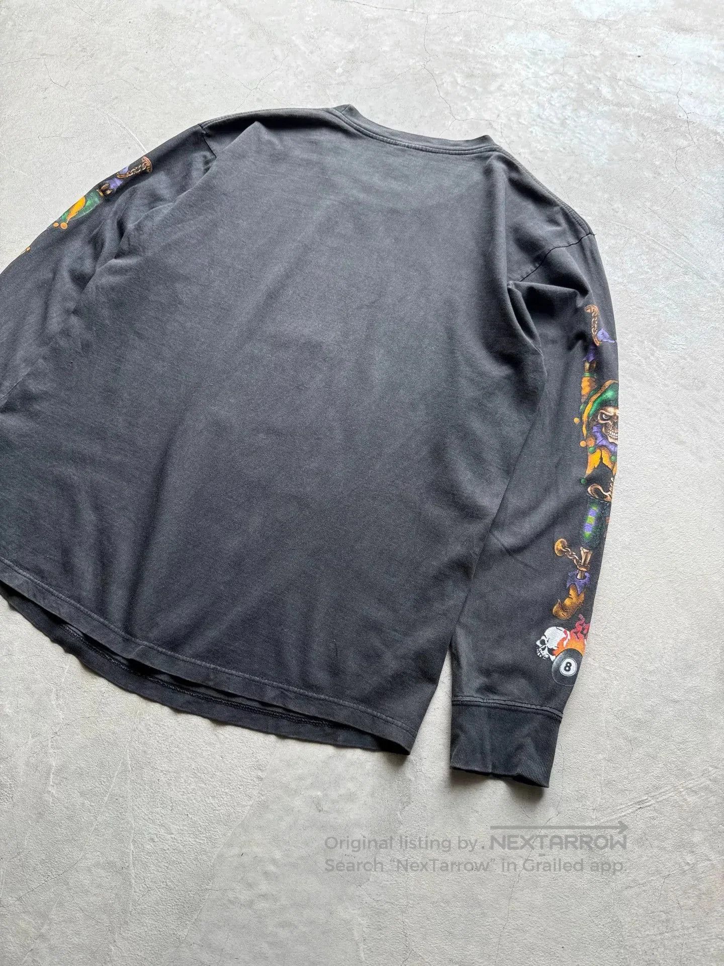 Vintage Vintage 00s Joker Choppers Long Sleeve Tee. Size US L / EU 52-54 / 3 - 7 Thumbnail