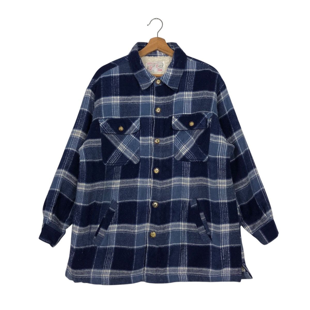 Japanese Brand × Vintage 📌Vintage Flannel Jacket Tartan Hill Crop Issey Miyake Size US L / EU 52-54 / 3 - 2 Thumbnail