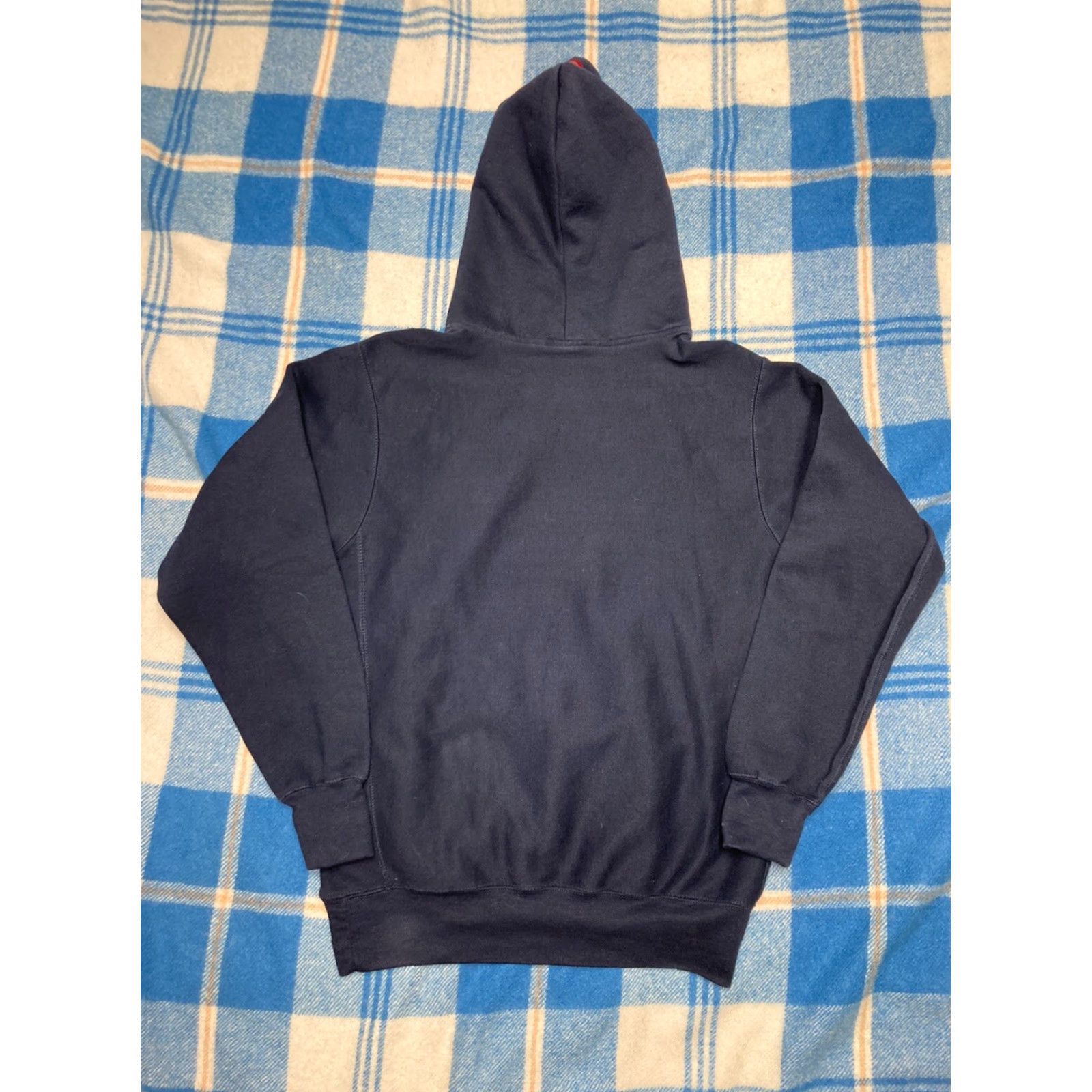 Nike VINTAGE Nike Hoodie Mens Pullover Black Med 420 boot parody Dickies Y2K Size US M / EU 48-50 / 2 - 5 Thumbnail