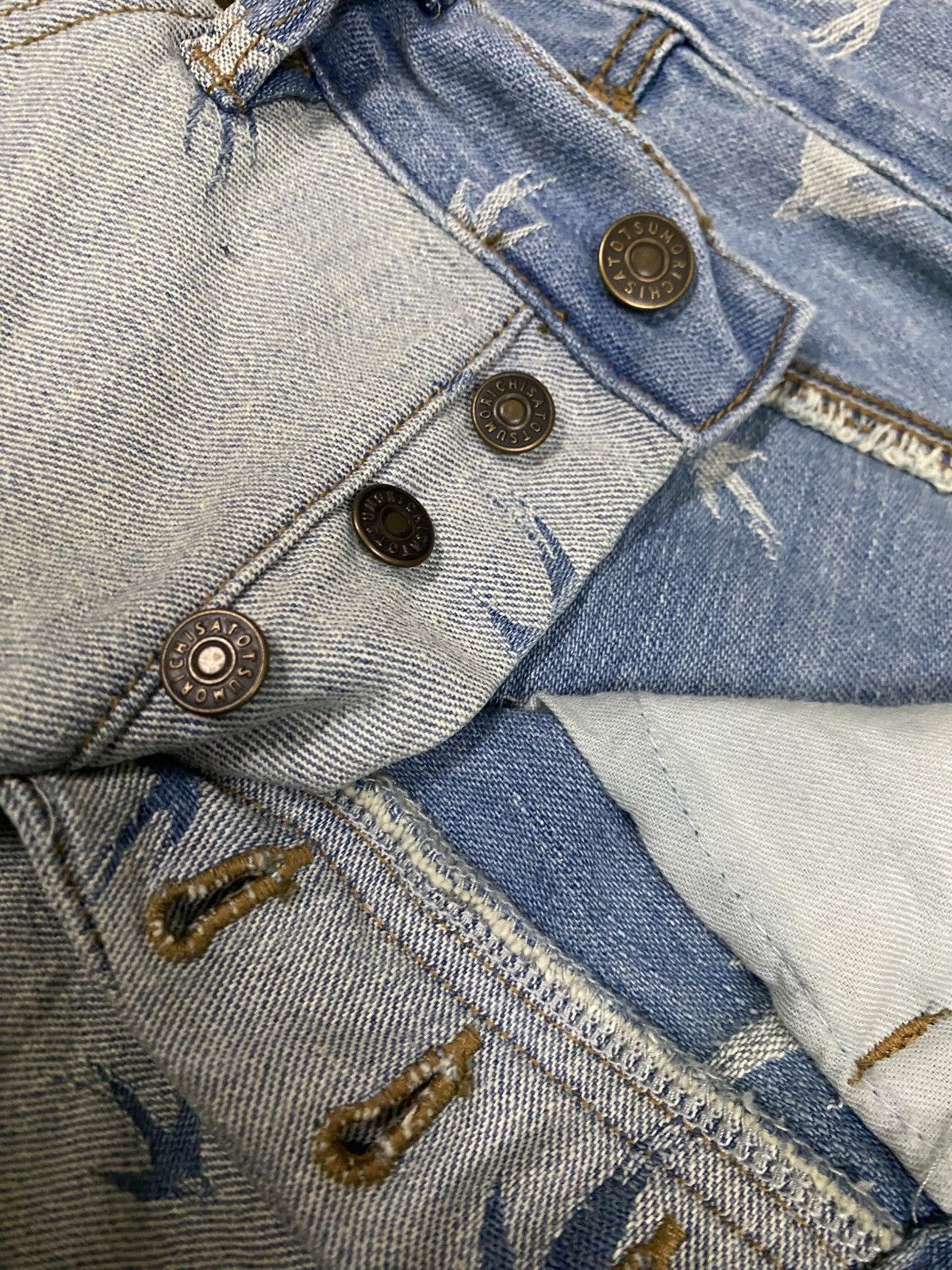 Tsumori Chisato Tsumori Chisato Inside-Out Jeans – Japanese Designer Archive Size US 32 / EU 48 - 6 Thumbnail
