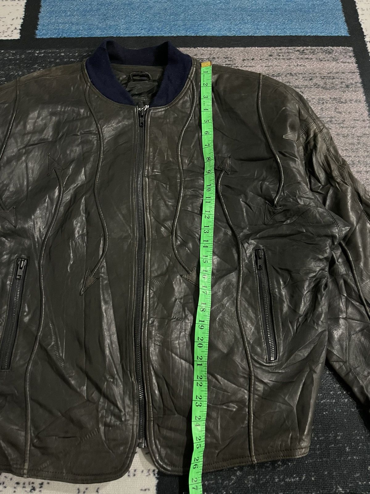 Vintage Vintage Skins West Jeffery Hilton Leather Jacket Size US L / EU 52-54 / 3 - 18 Thumbnail