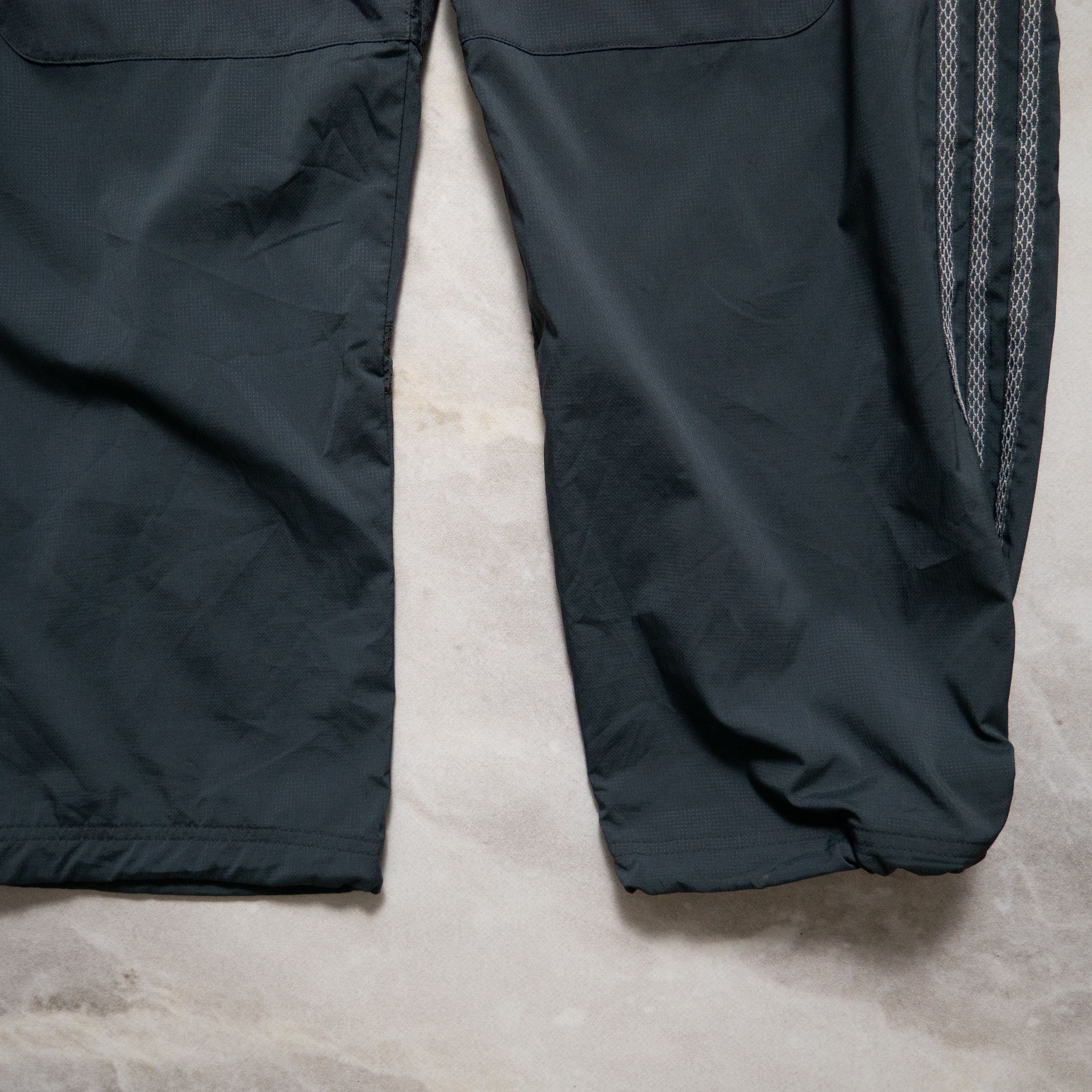Adidas × Vintage Vintage 00s Adidas Track Pants Wide Y2K L Shox TN Size US 36 / EU 52 - 4 Thumbnail