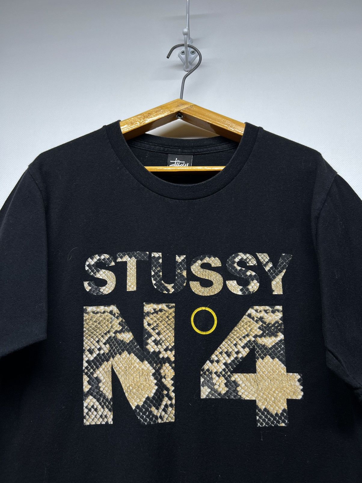 Stussy × Vintage Vintage Y2k Stussy N4 Big Logo T-Shirt 00’s Size US S / EU 44-46 / 1 - 4 Thumbnail