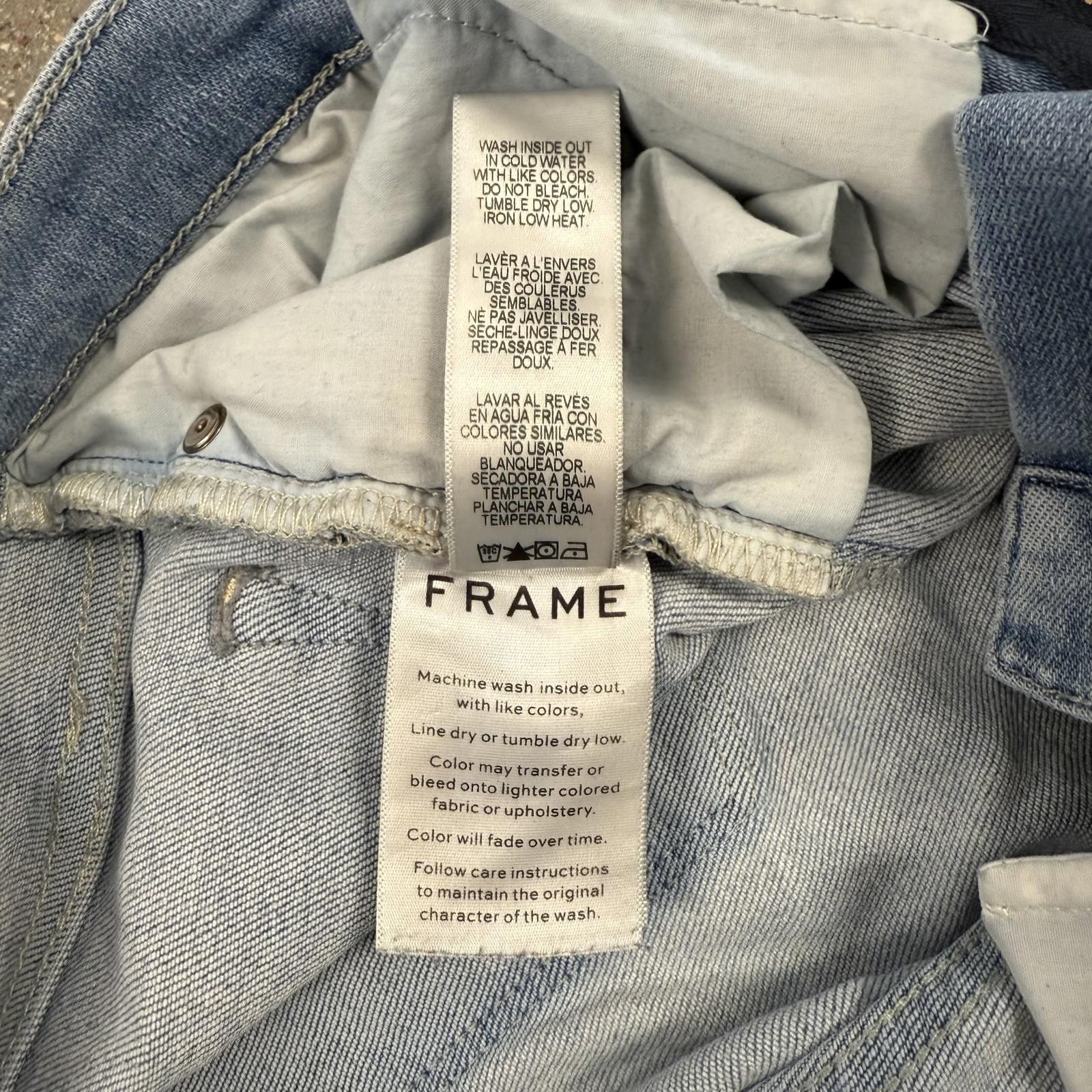 Frame Frame Denim Le High Skinny Crop Jeans Light Wash - 28 Size 28" / US 6 / IT 42 - 8 Thumbnail