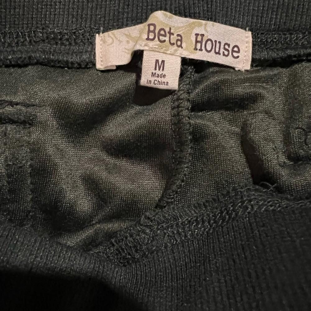 Designer Beta House Velour Track pants Women's Soft Joggers Size 32" / US 10 / IT 46 - 6 Thumbnail