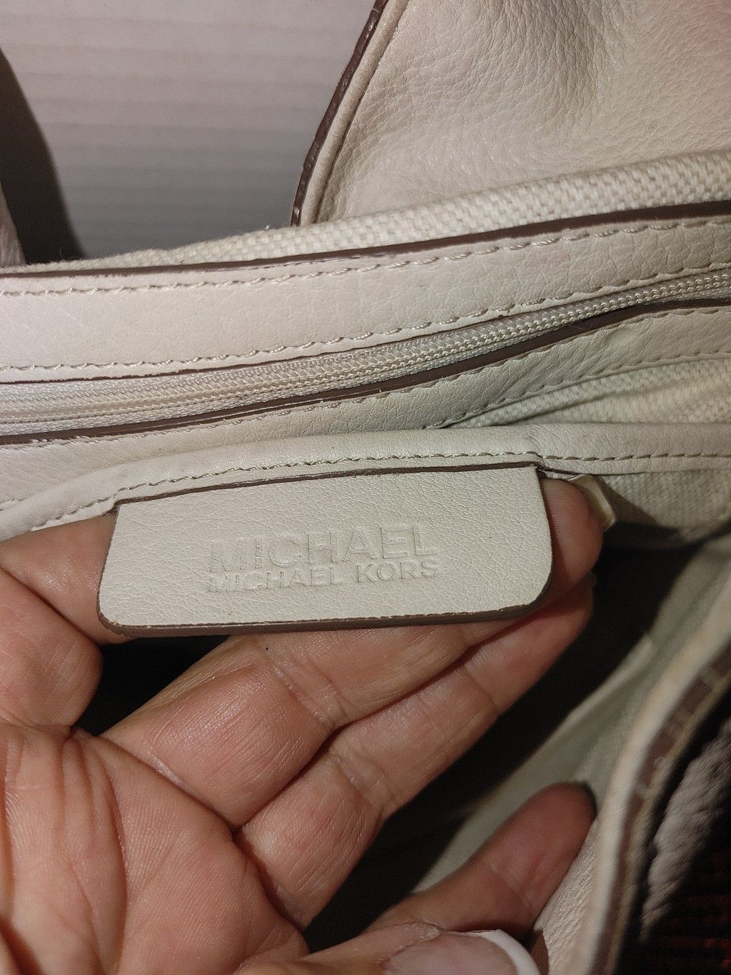 Michael Kors Michael Kors Lillian Leather Hobo Bag Size ONE SIZE - 7 Thumbnail