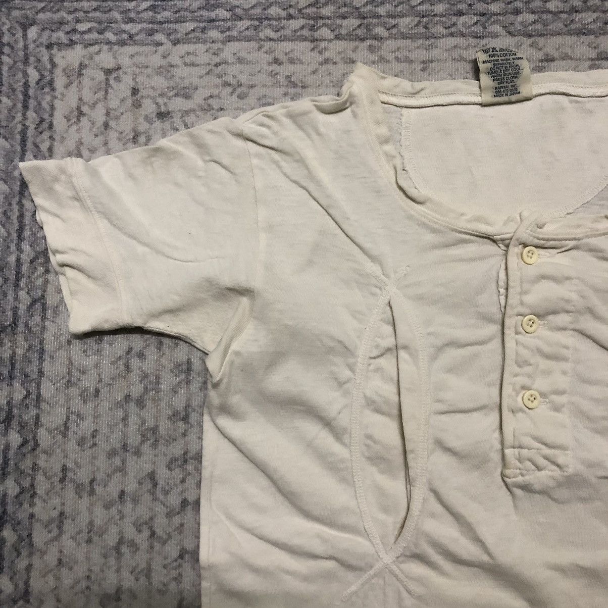 Kapital × Kapital Kountry × Vintage Rare Distressed Vintage Kapital Button Up Tees Size US XXS / EU 40 - 2 Thumbnail