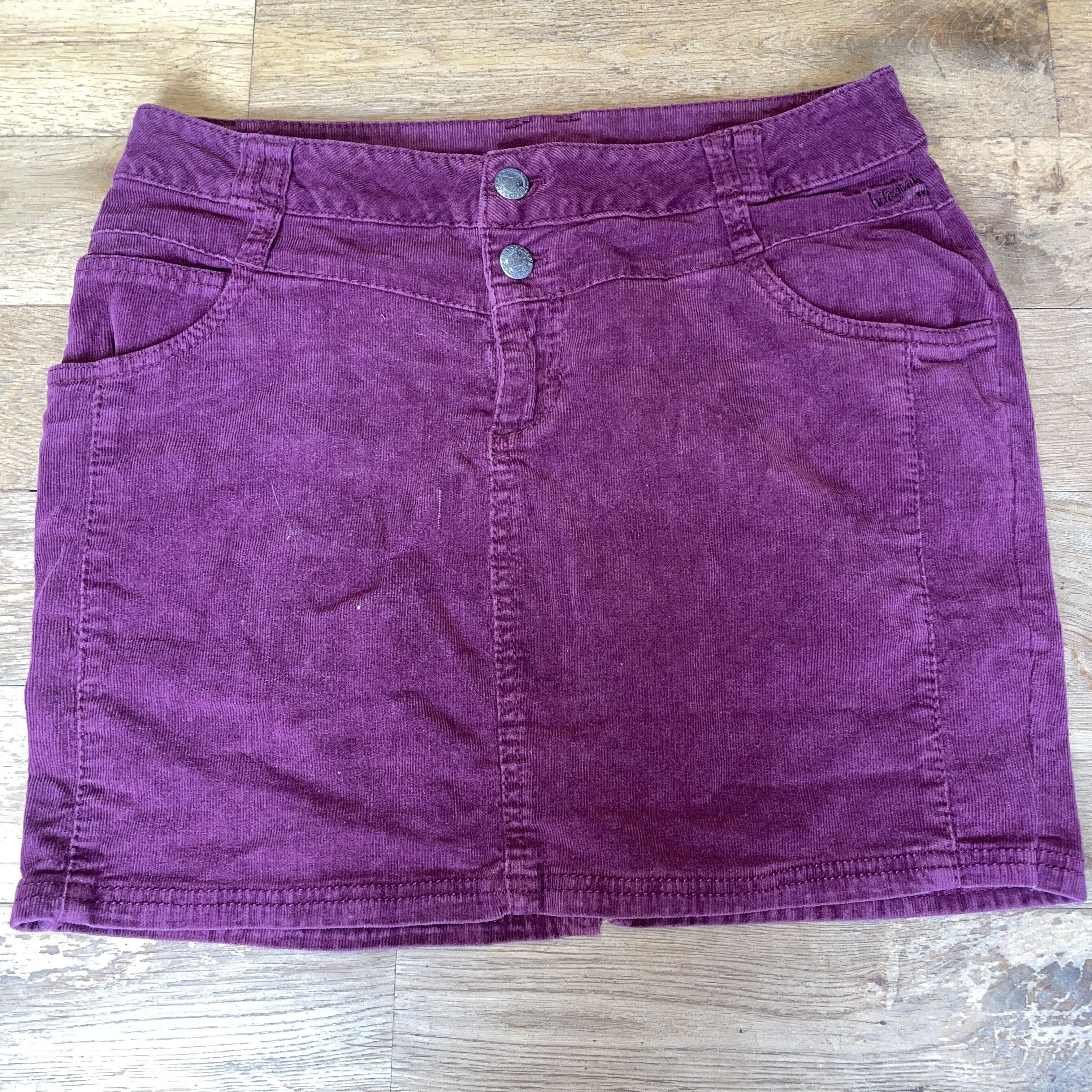 Colours × Designer Colours Women's Corduroy Short Skirt Summer Size 44 Size 30" / US 8 / IT 44 - 1 Thumbnail