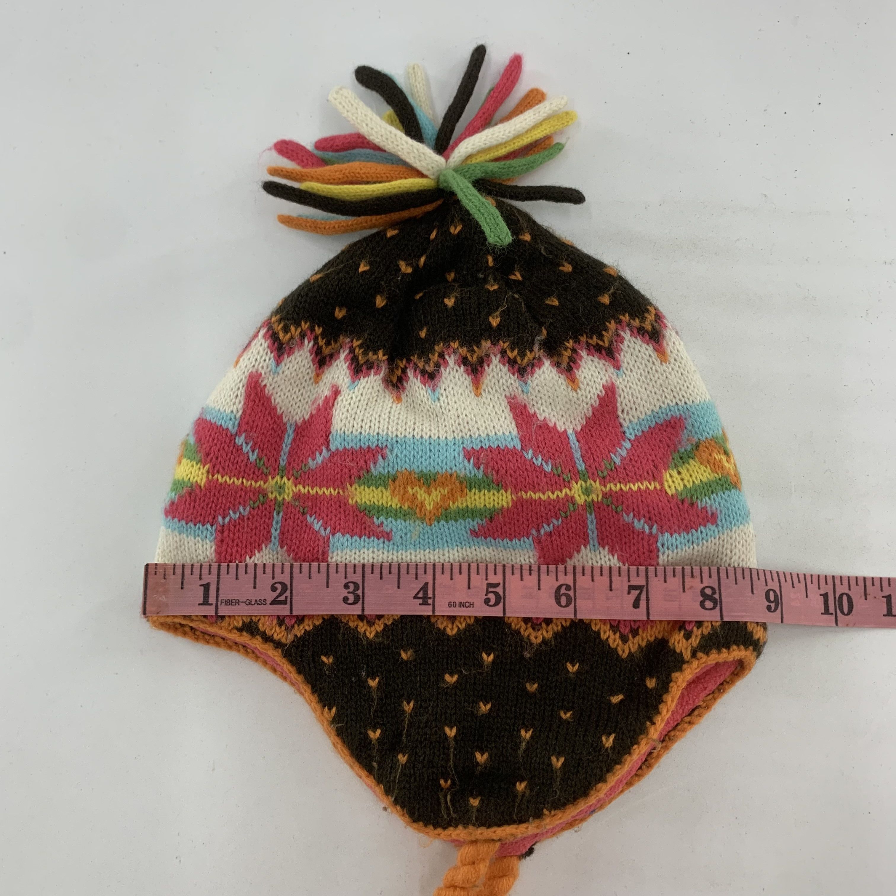 Handmade × Vintage Ohoo Earflap Beanie Hat Snowcap Size ONE SIZE - 9 Thumbnail