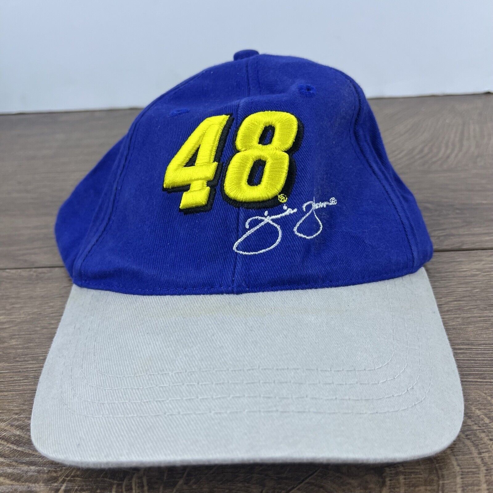 Other Jimmie Johnson 48 Hat NASCAR 48 Hat Blue Hat Adjustable Blue Size ONE SIZE - 4 Thumbnail